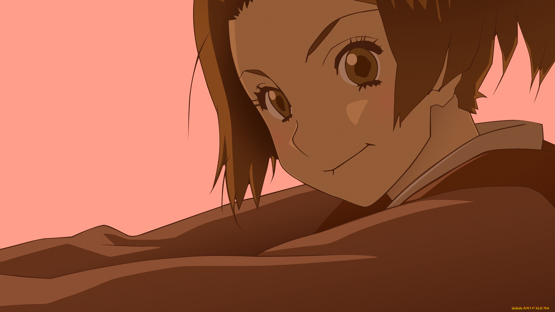 аниме, samurai, champloo, fuu, взгляд, девушка