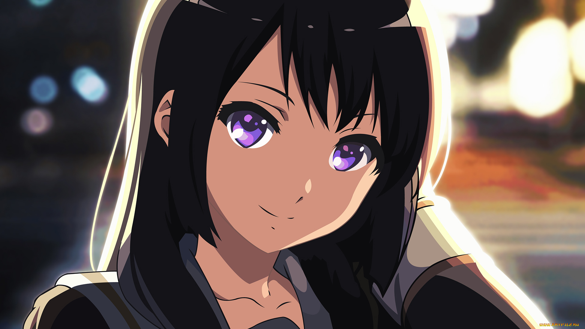 аниме, sound, horizon, девушка, фон, взгляд