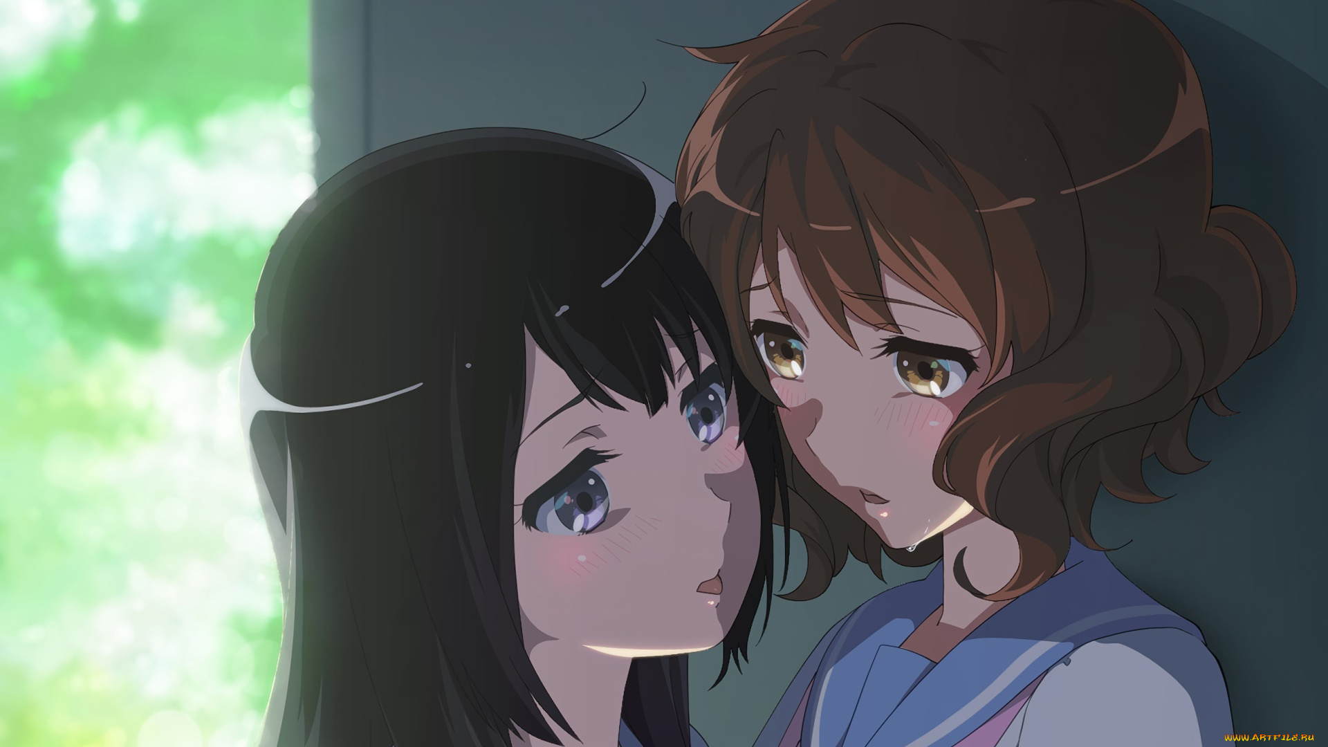 аниме, sound, horizon, фон, взгляд, девушки