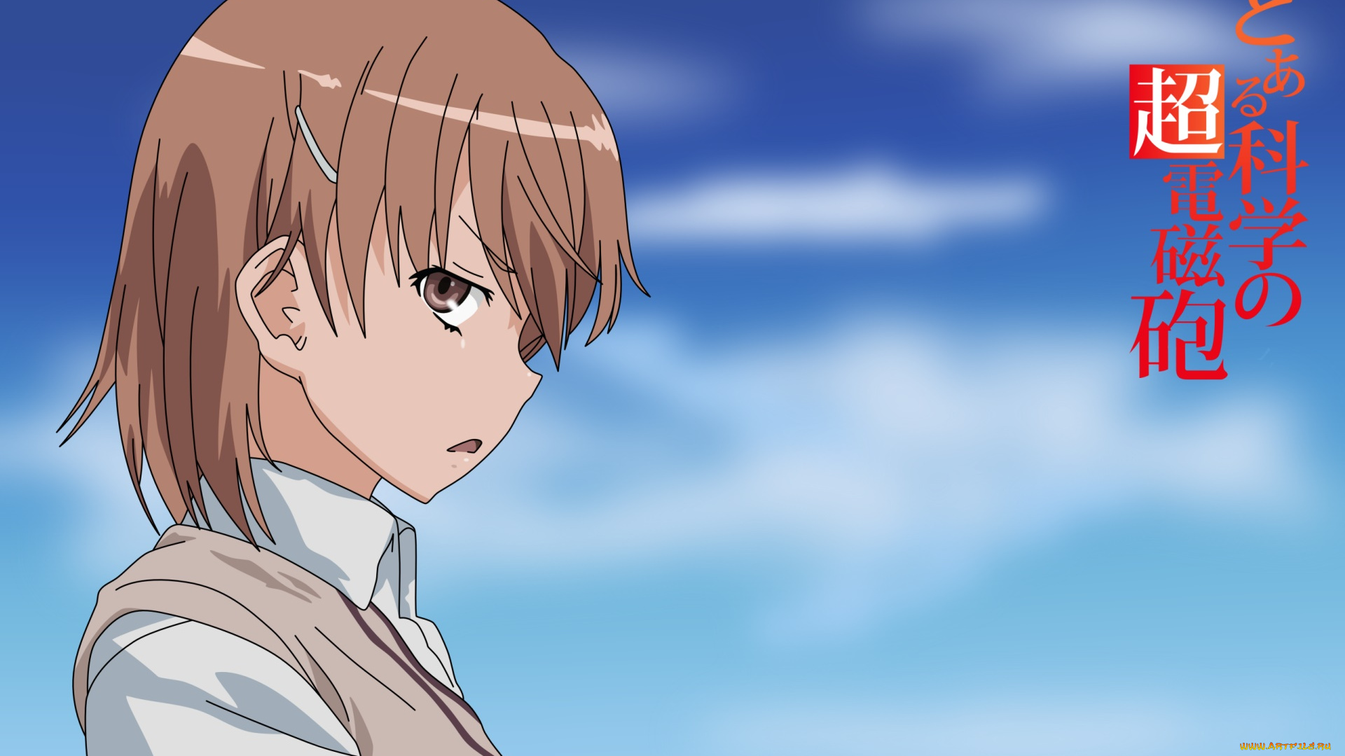 аниме, toaru, majutsu, no, index, фон, девушка, взгляд