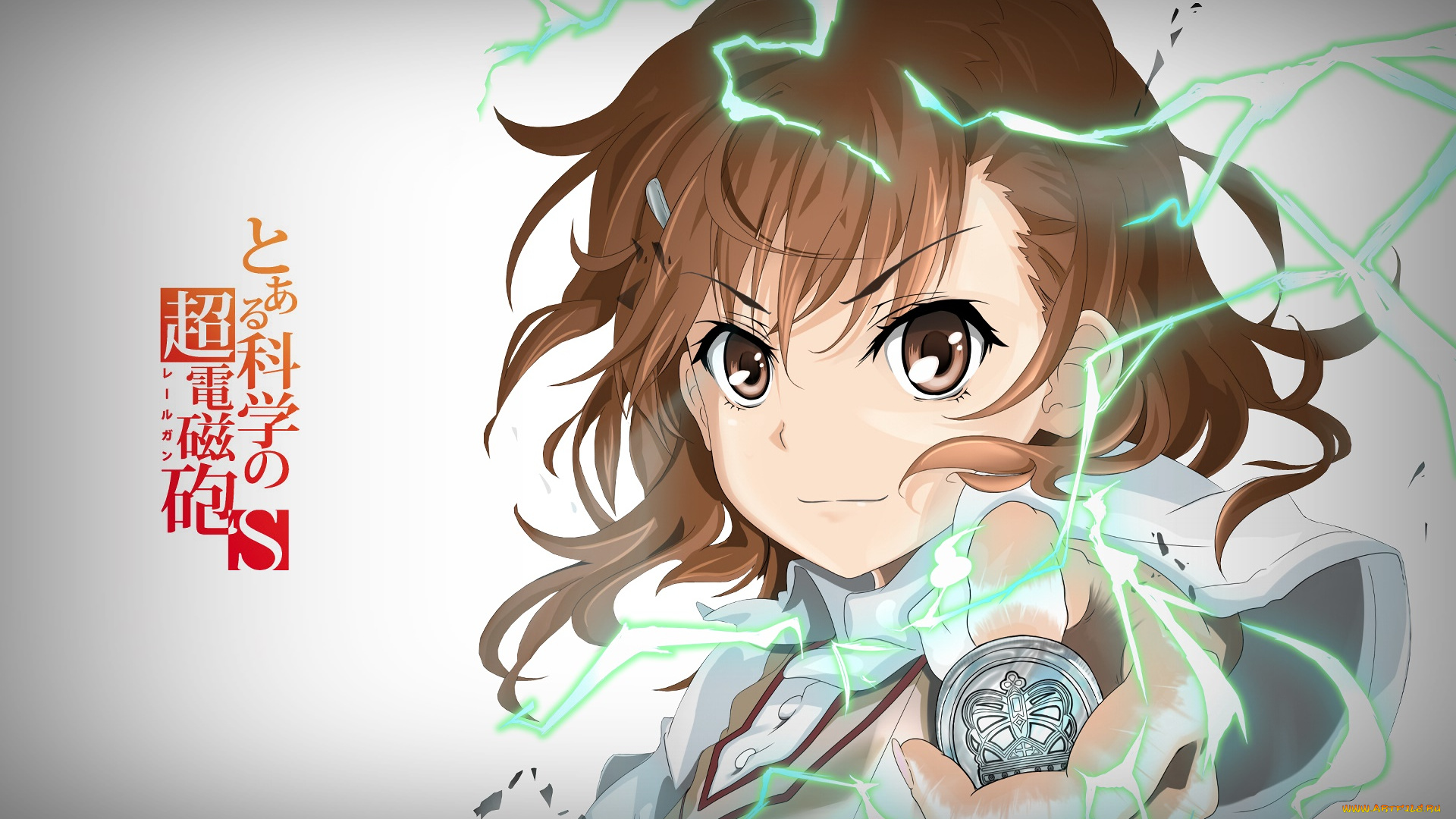 аниме, toaru, majutsu, no, index, фон, взгляд, девушка