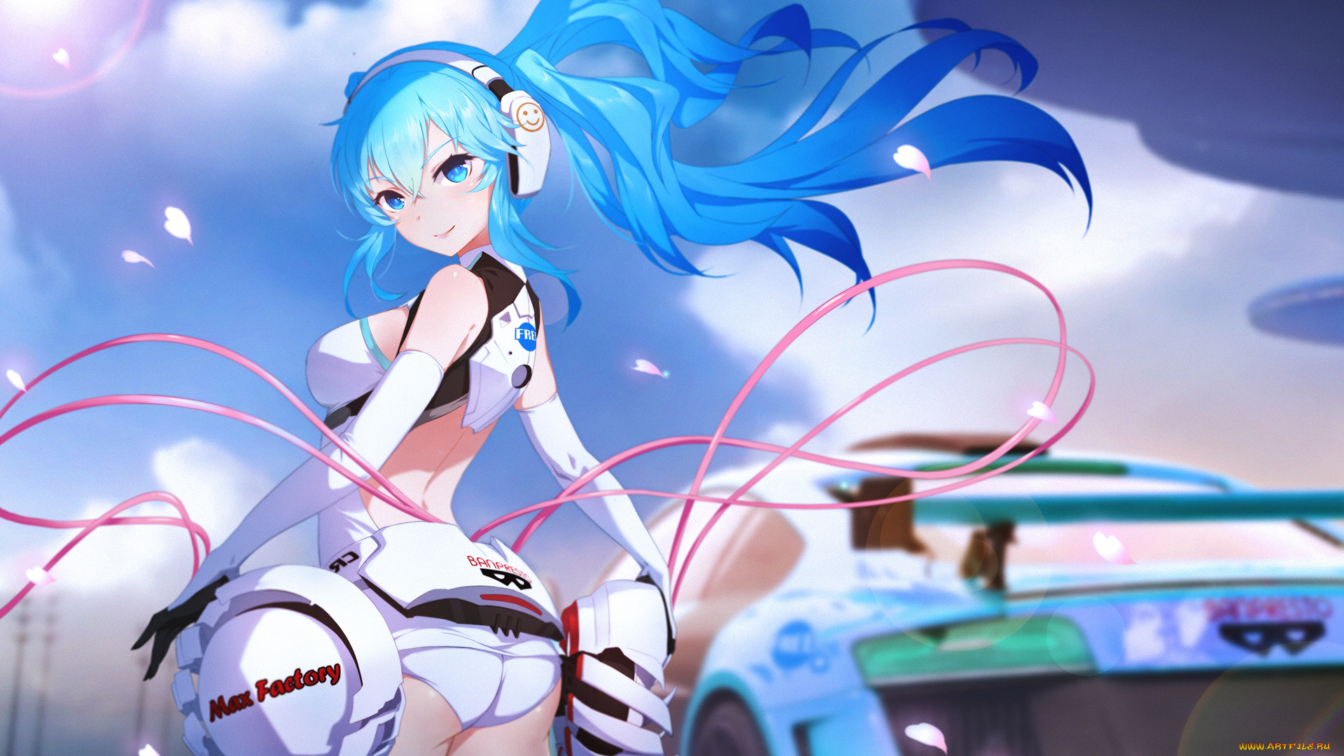 аниме, vocaloid, hatsune, miku
