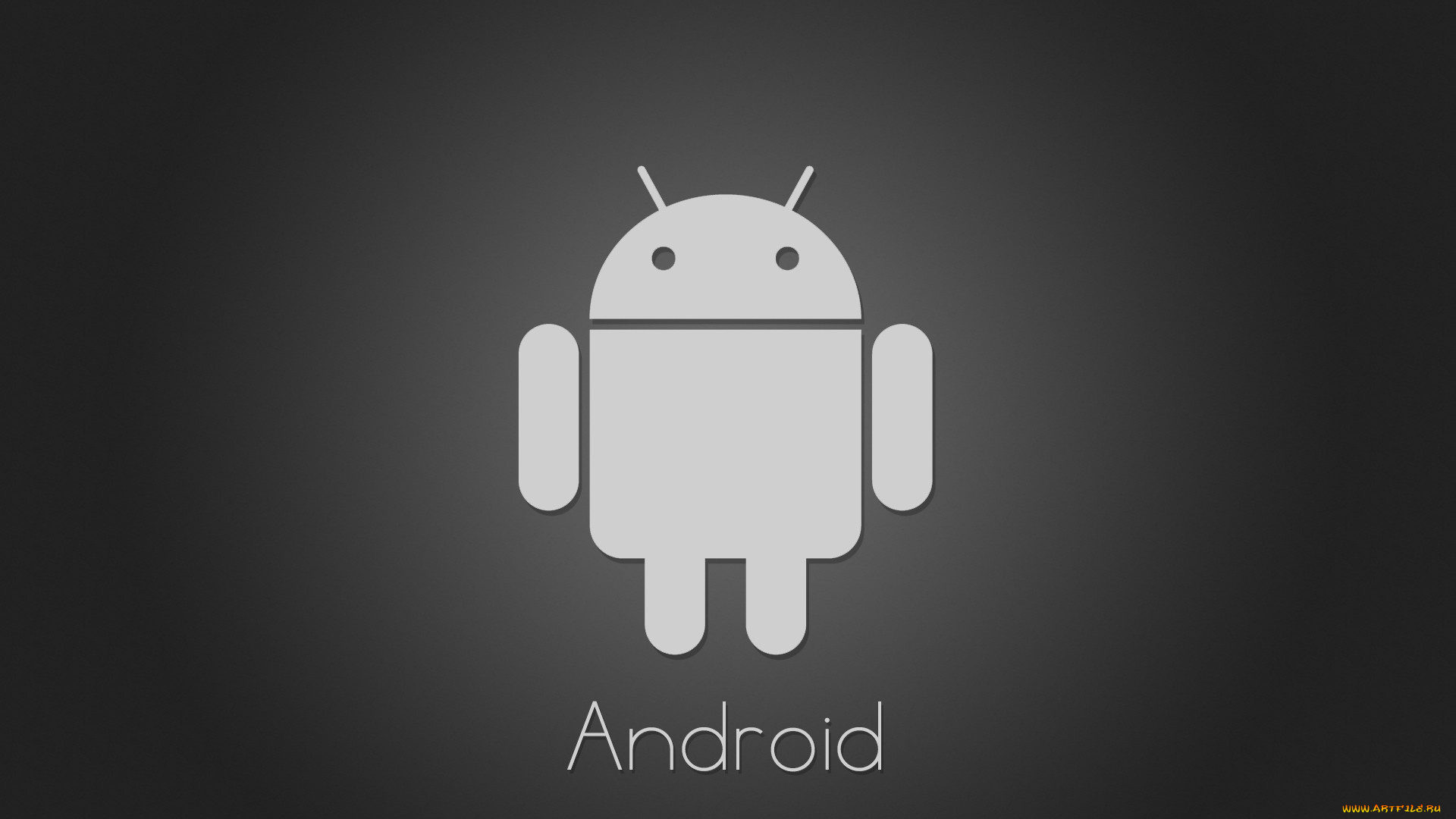 компьютеры, android, фон, логотип