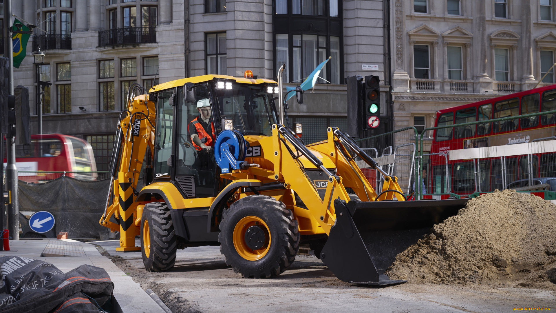 техника, фронтальные, погрузчики, jcb