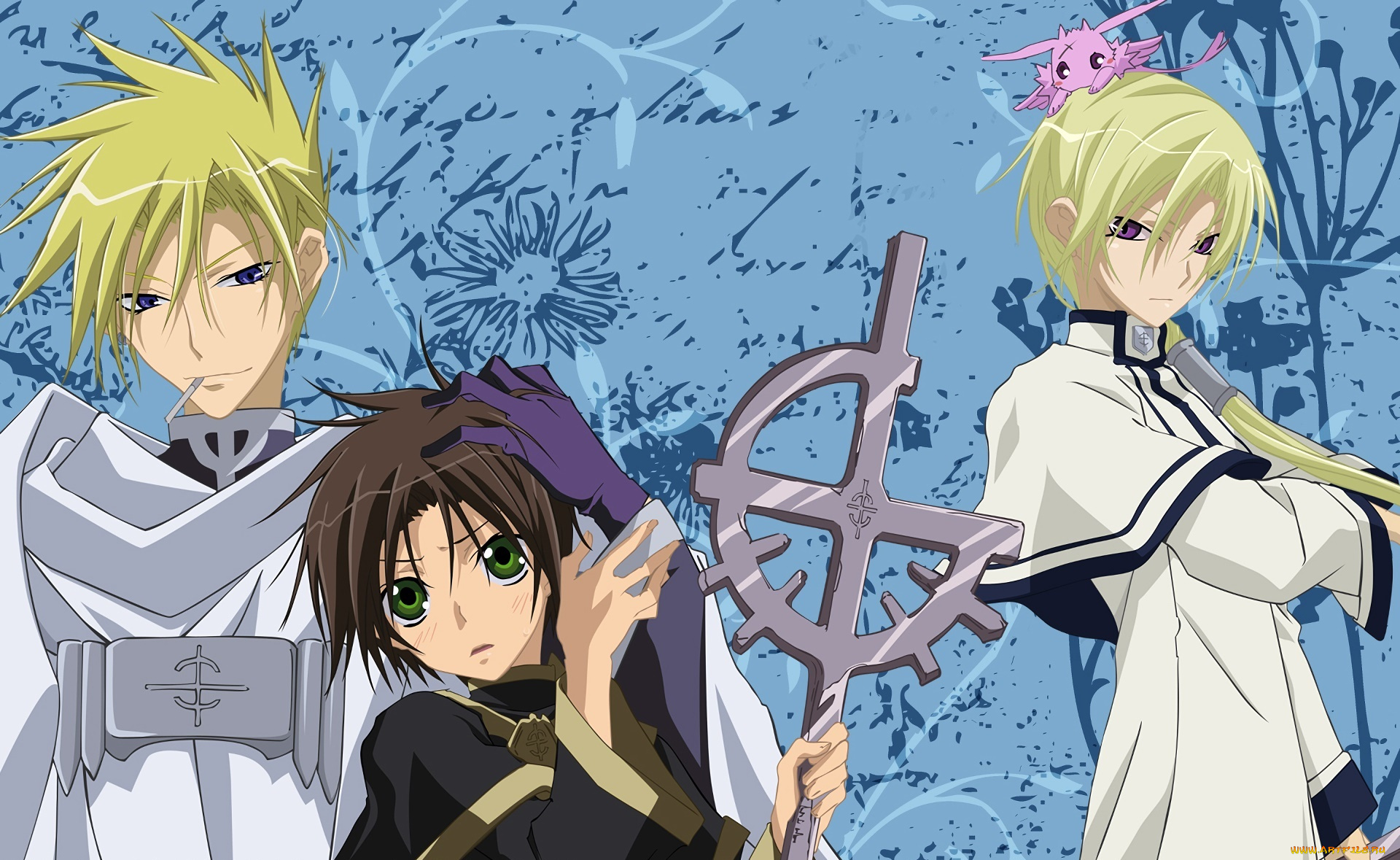 аниме, 07, ghost, персонаж