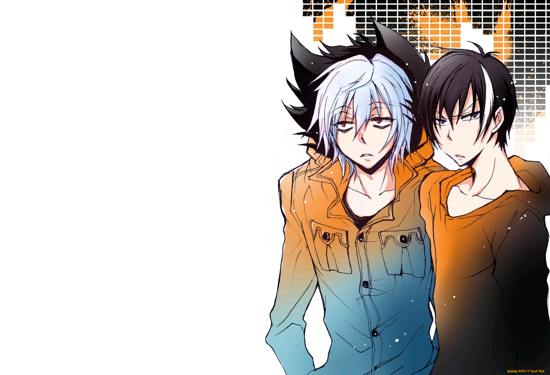 аниме, servamp, парни