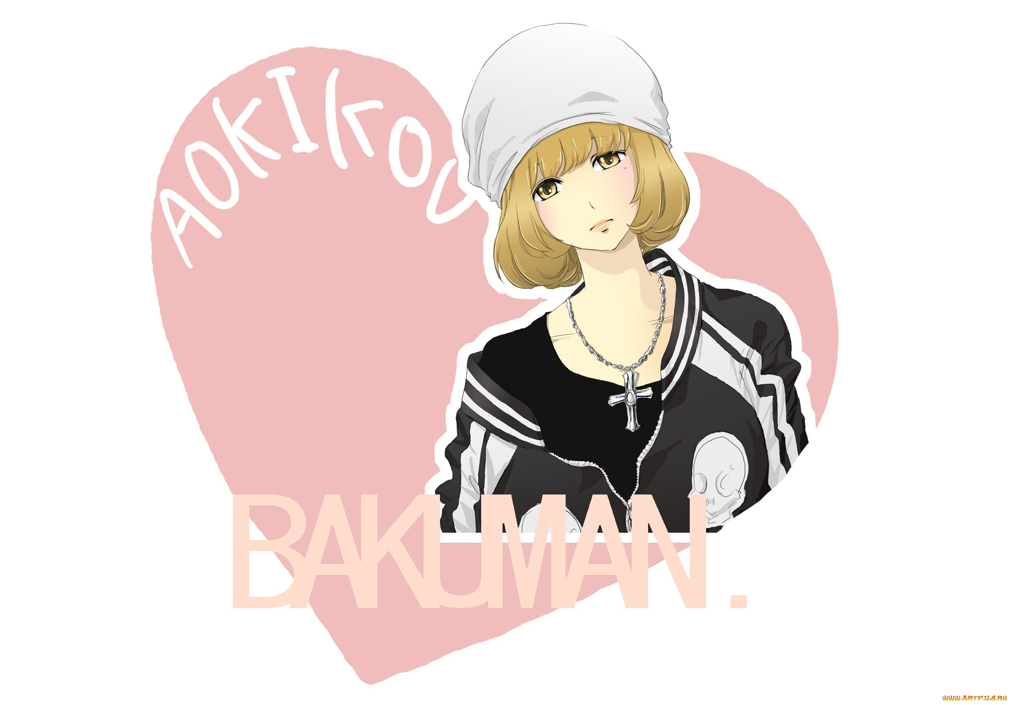 аниме, bakuman, aok, yuriko