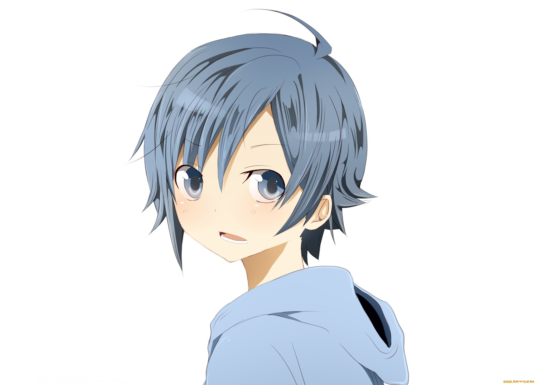 аниме, bakuman, mashiro, moritaka