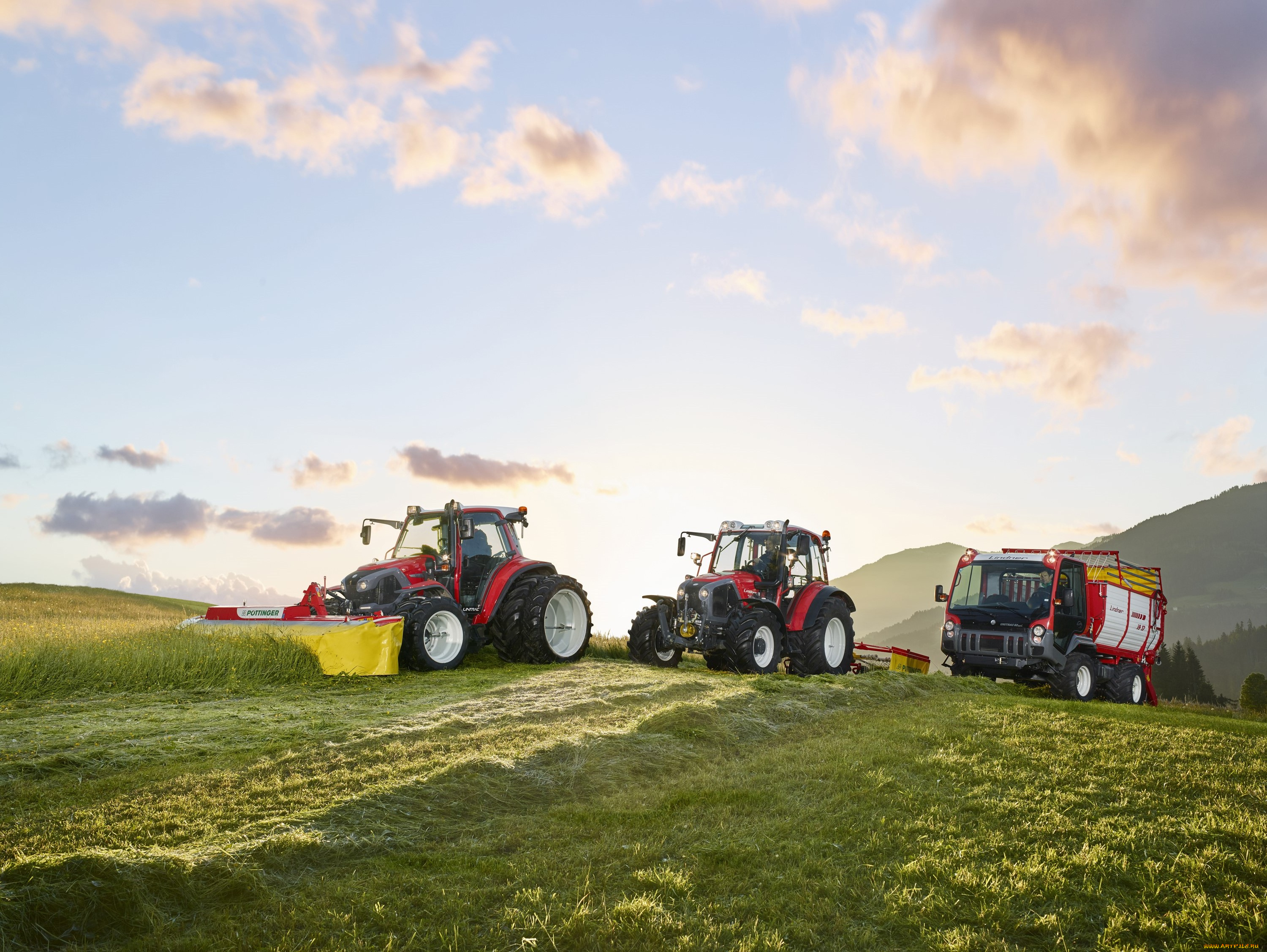 техника, тракторы, lindner