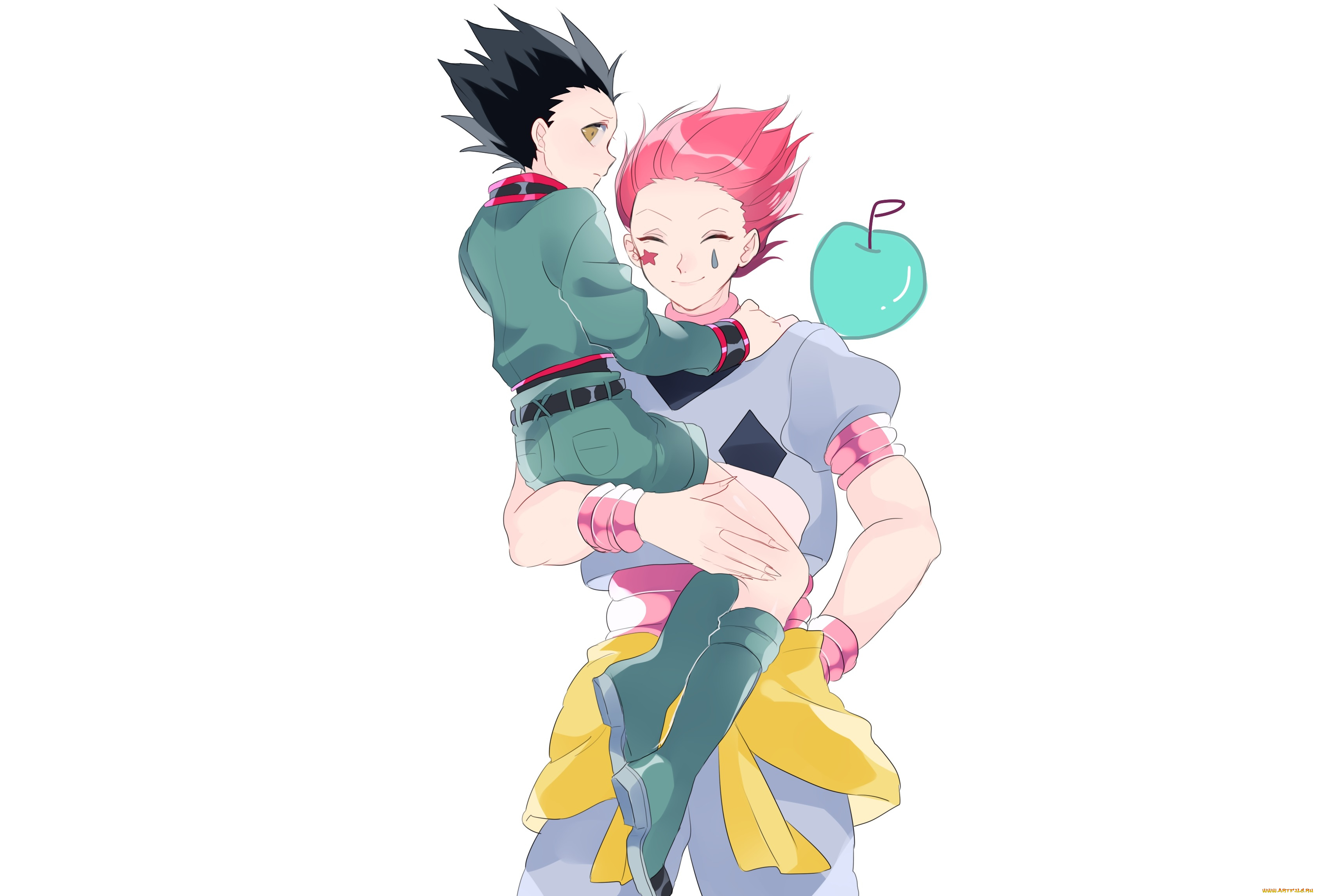 аниме, hunter, x, hunter, гон, хисока