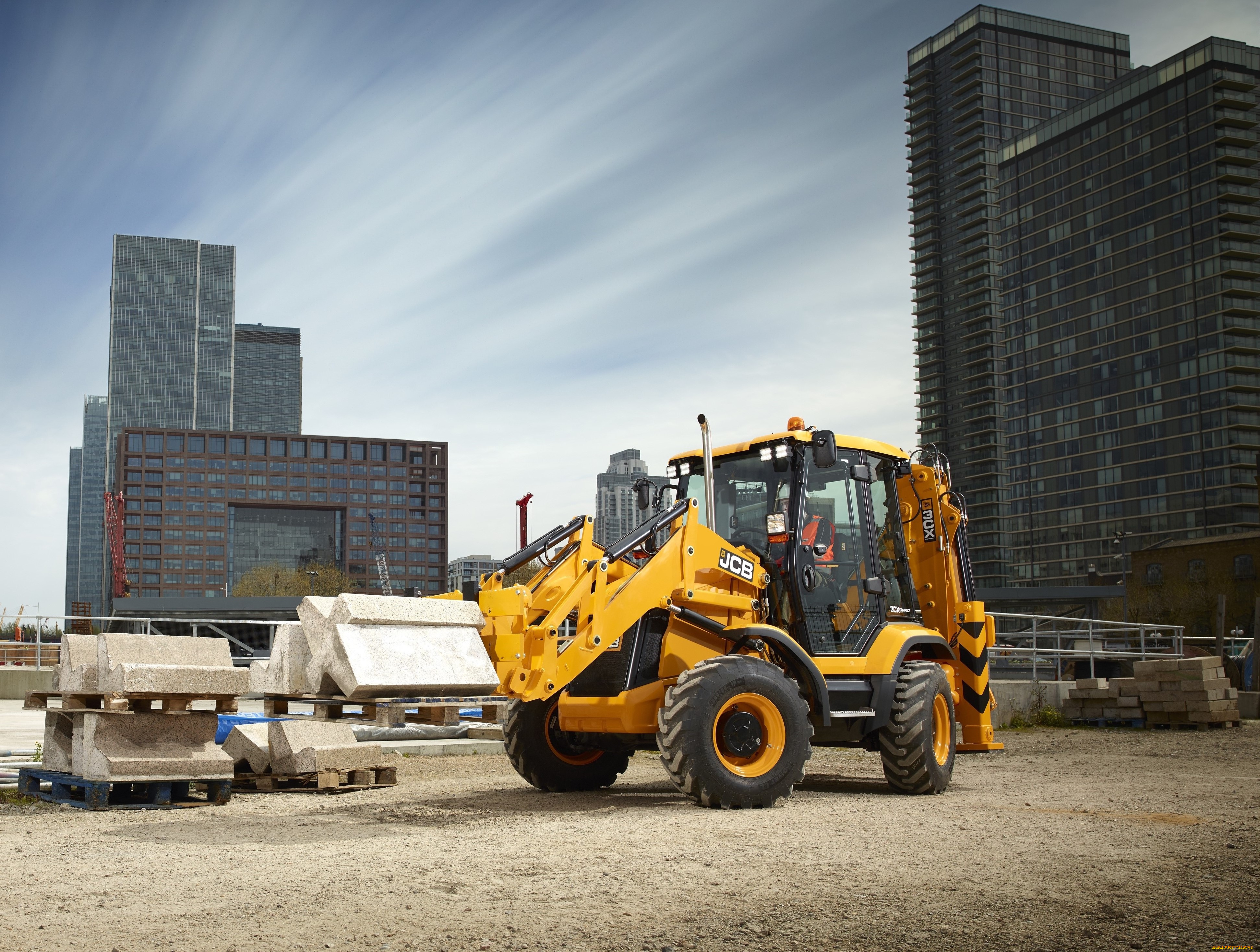 техника, фронтальные, погрузчики, jcb