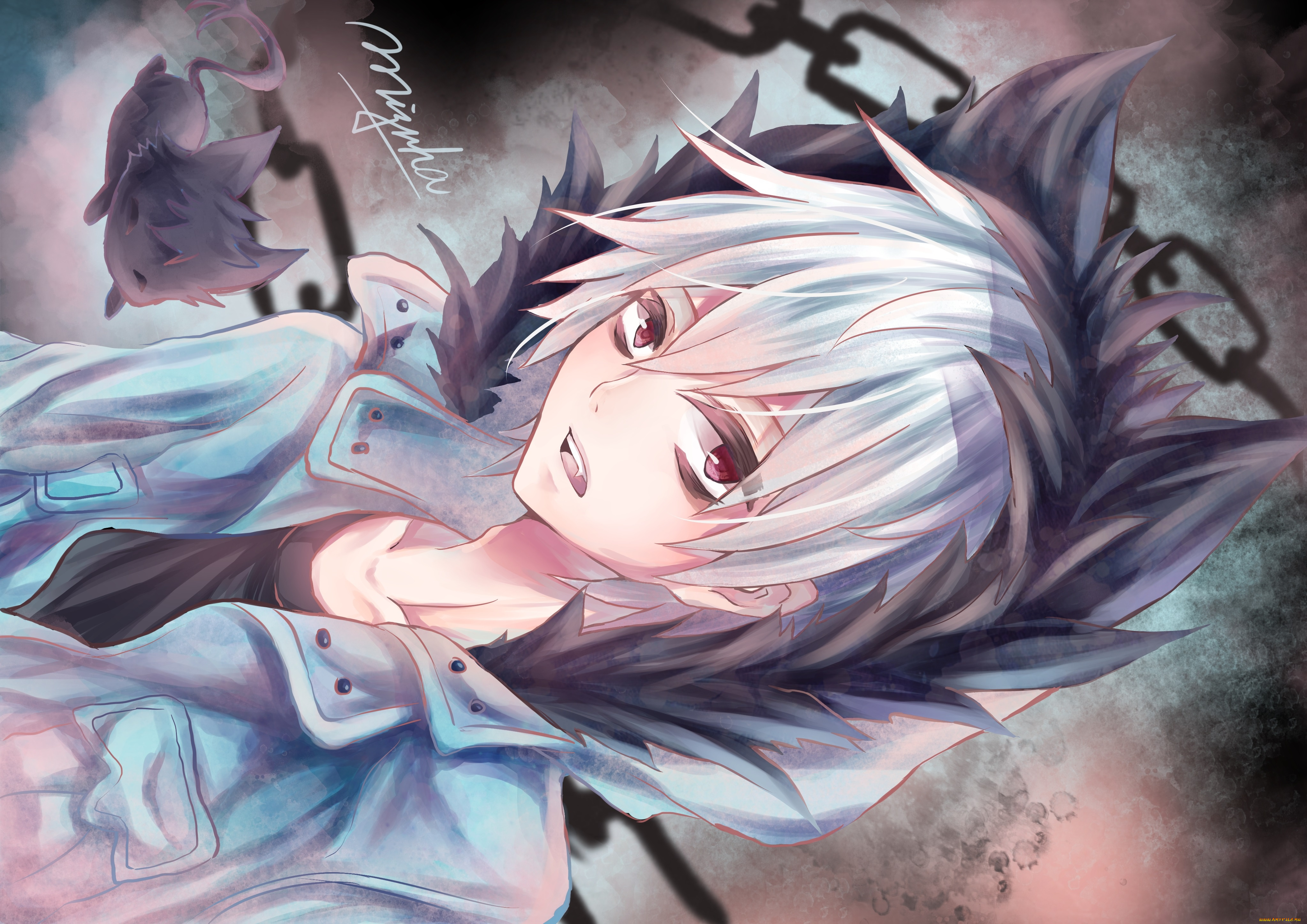 аниме, servamp, kuro