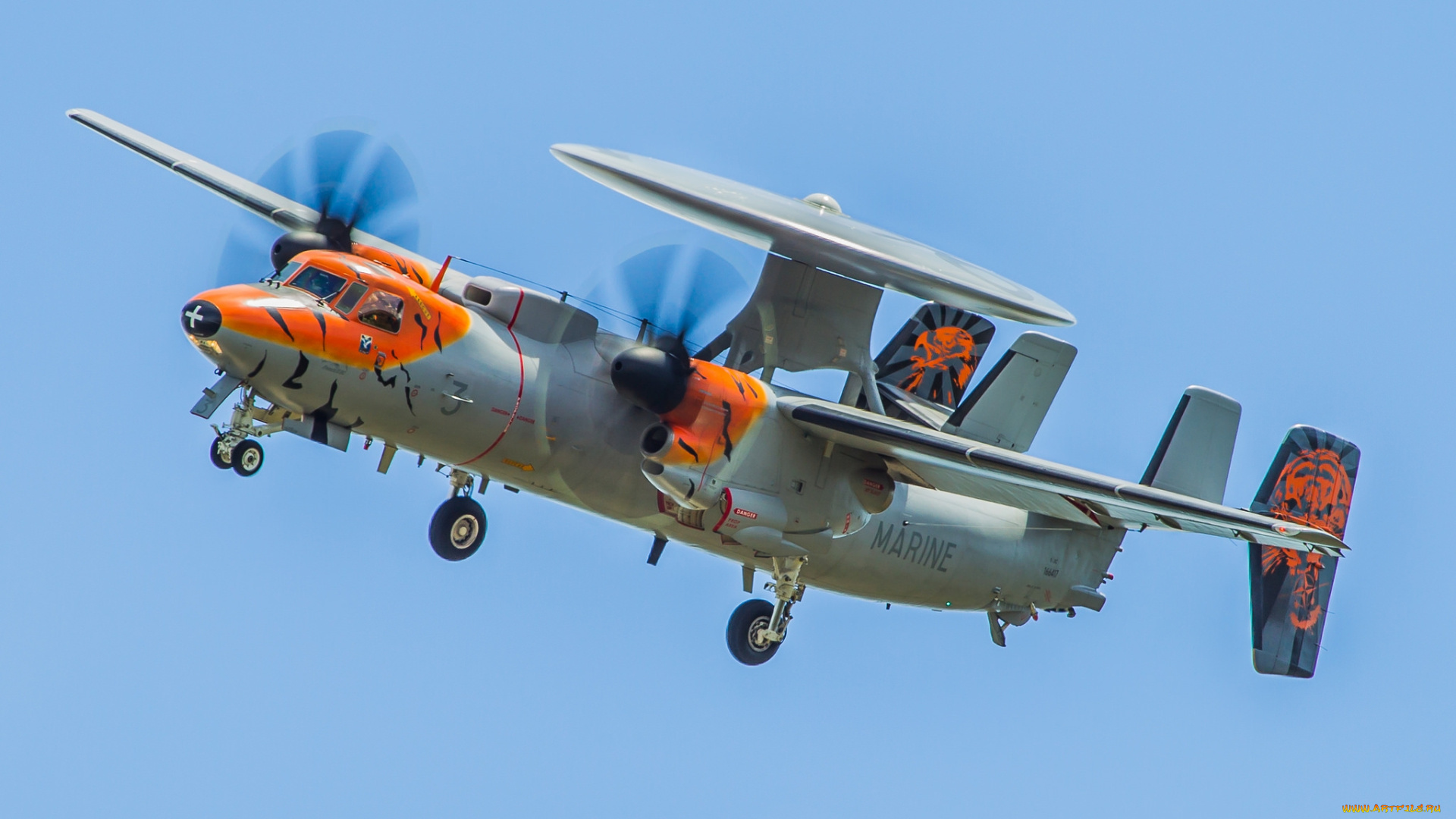 e-2c, hawkeye, авиация, боевые, самолёты, дрло