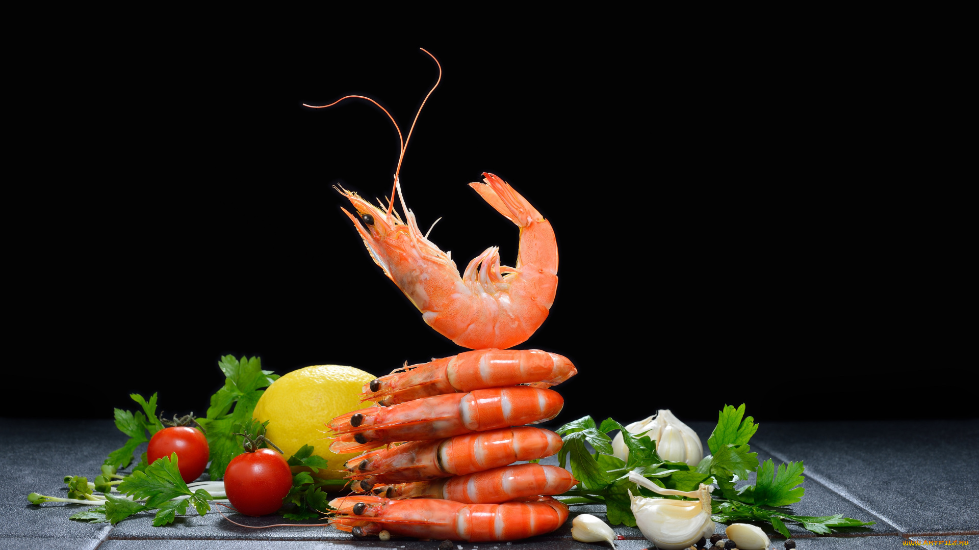 еда, рыба, , морепродукты, , суши, , роллы, перец, лимон, морепродукты, креветки, зелень, соль, томат