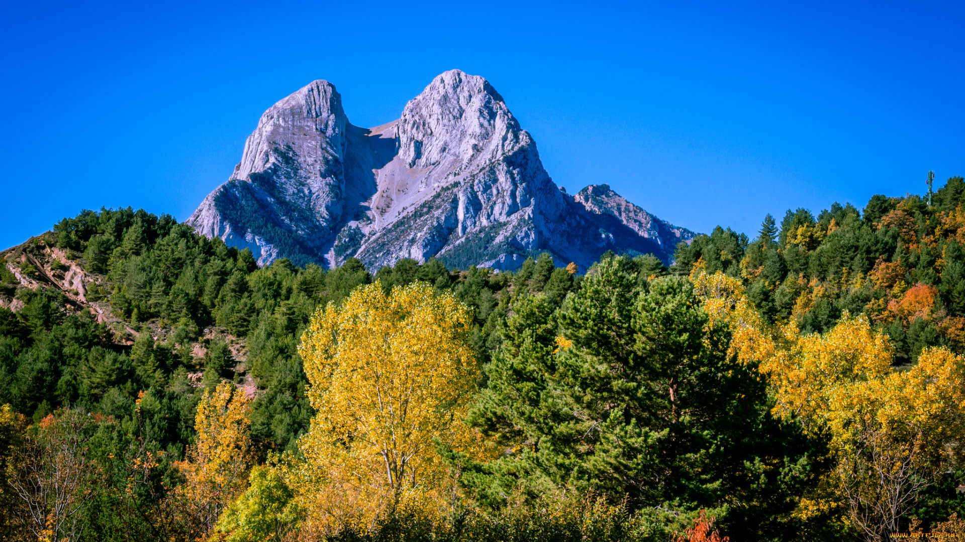 природа, горы, простор