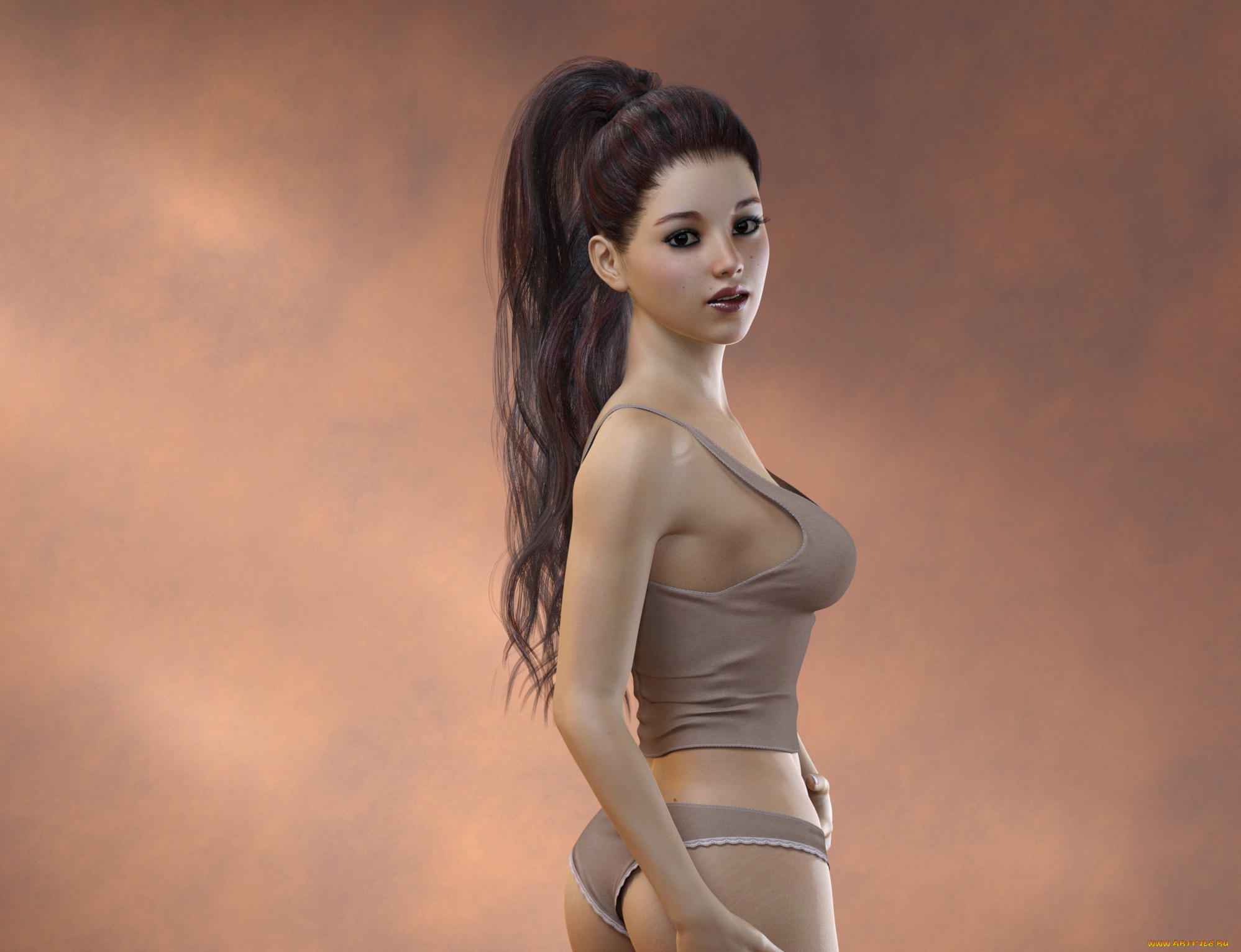 3д, графика, люди, , people, фон, девушка, взгляд