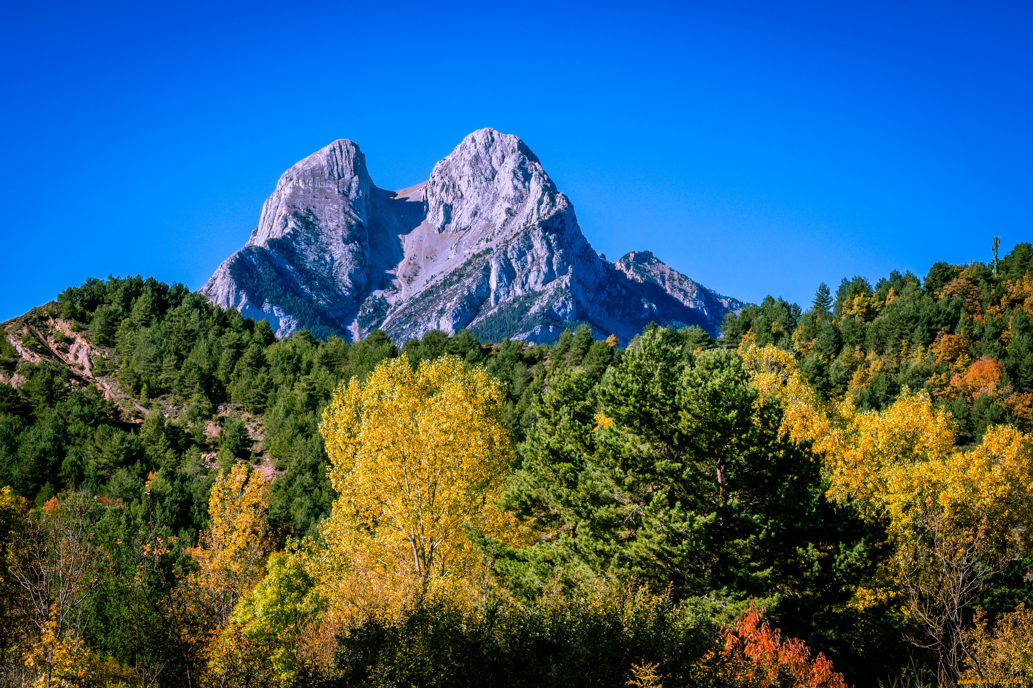 природа, горы, простор