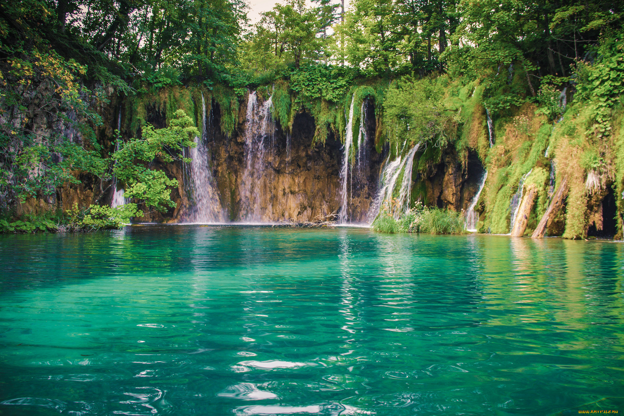 природа, водопады, простор