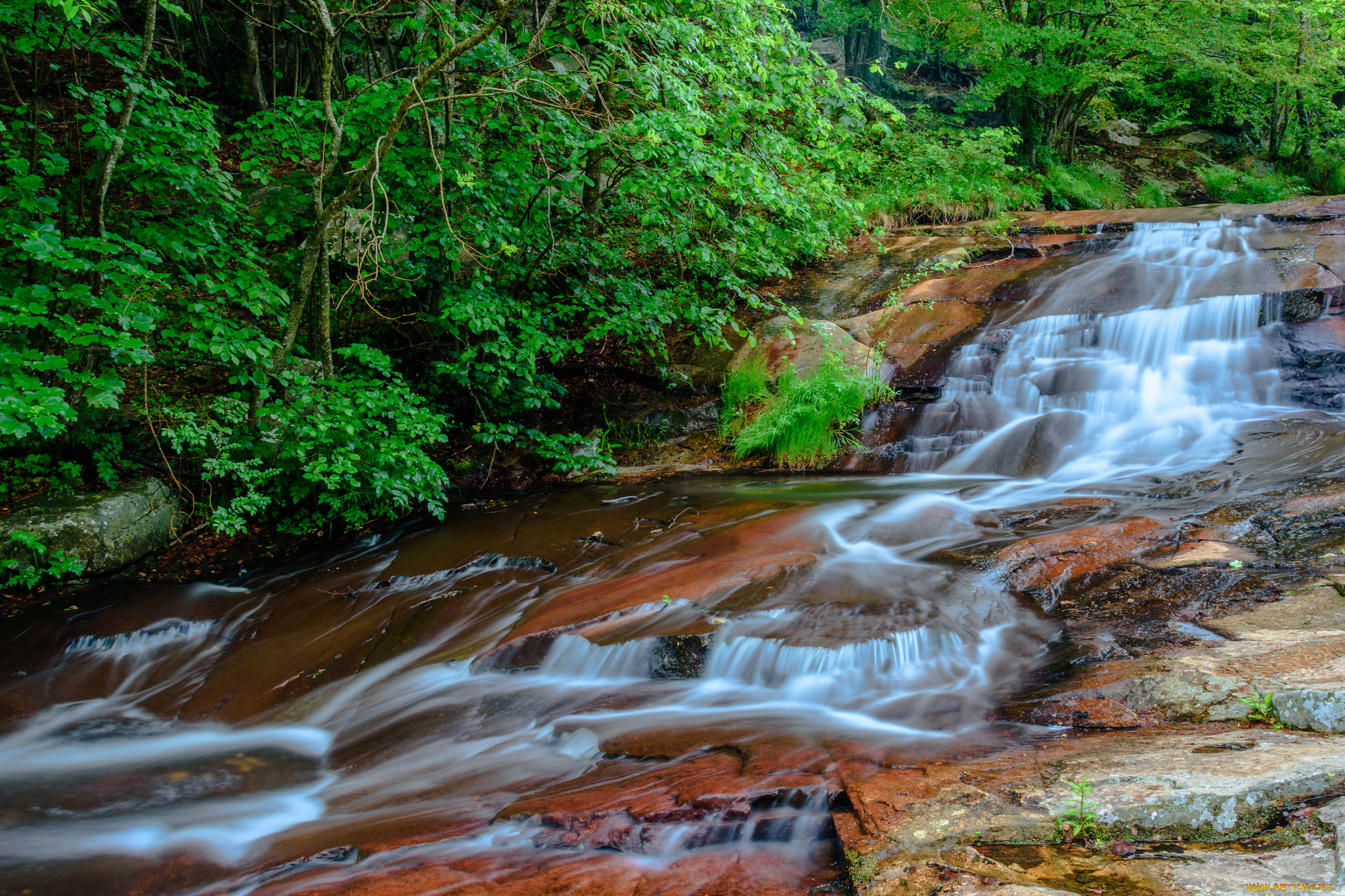 природа, водопады, простор