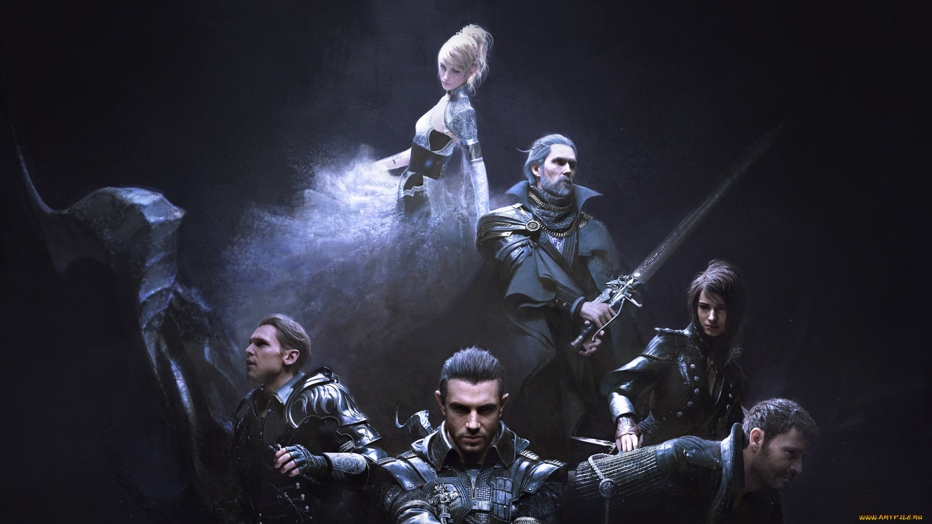 final, fantasy, xv, , 2018, видео, игры, final, fantasy, xv, постер, персонаж, final, fantasy, xv, games