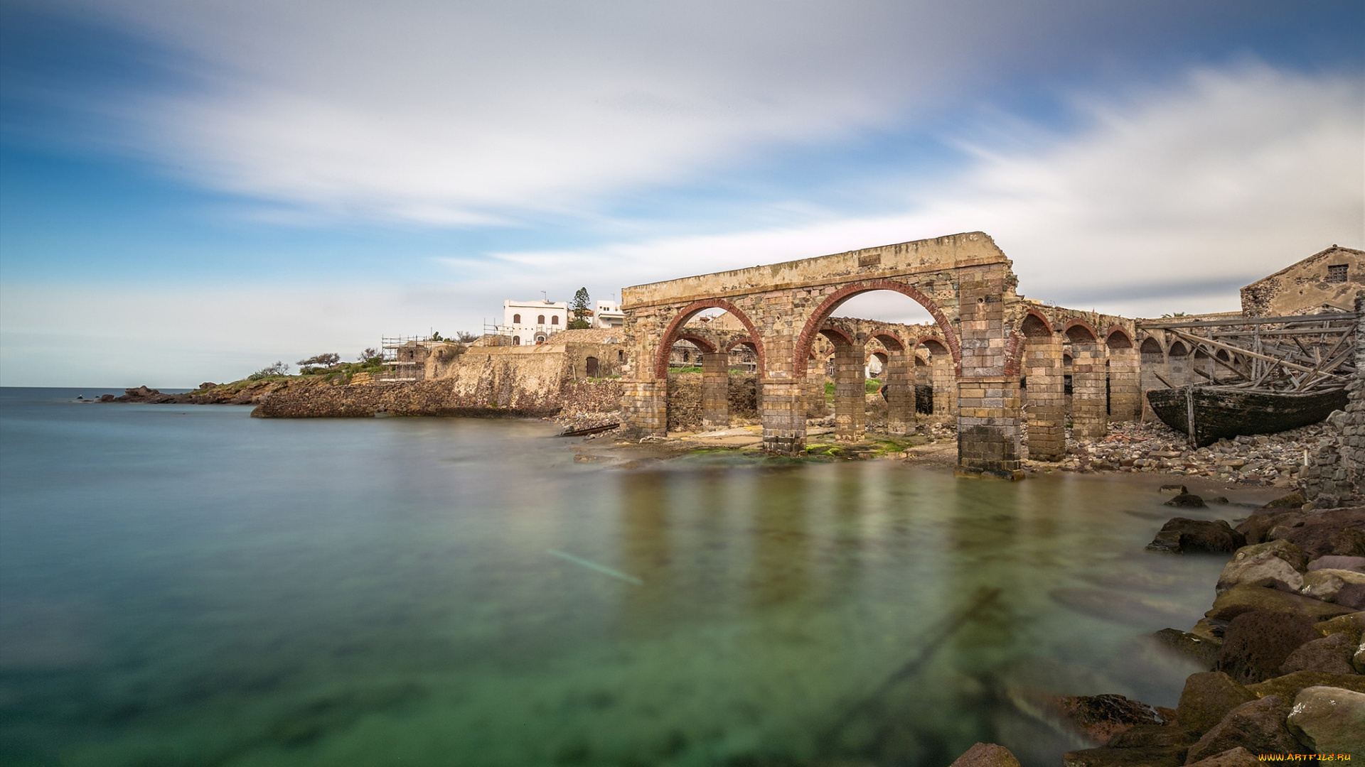 города, -, пейзажи, простор