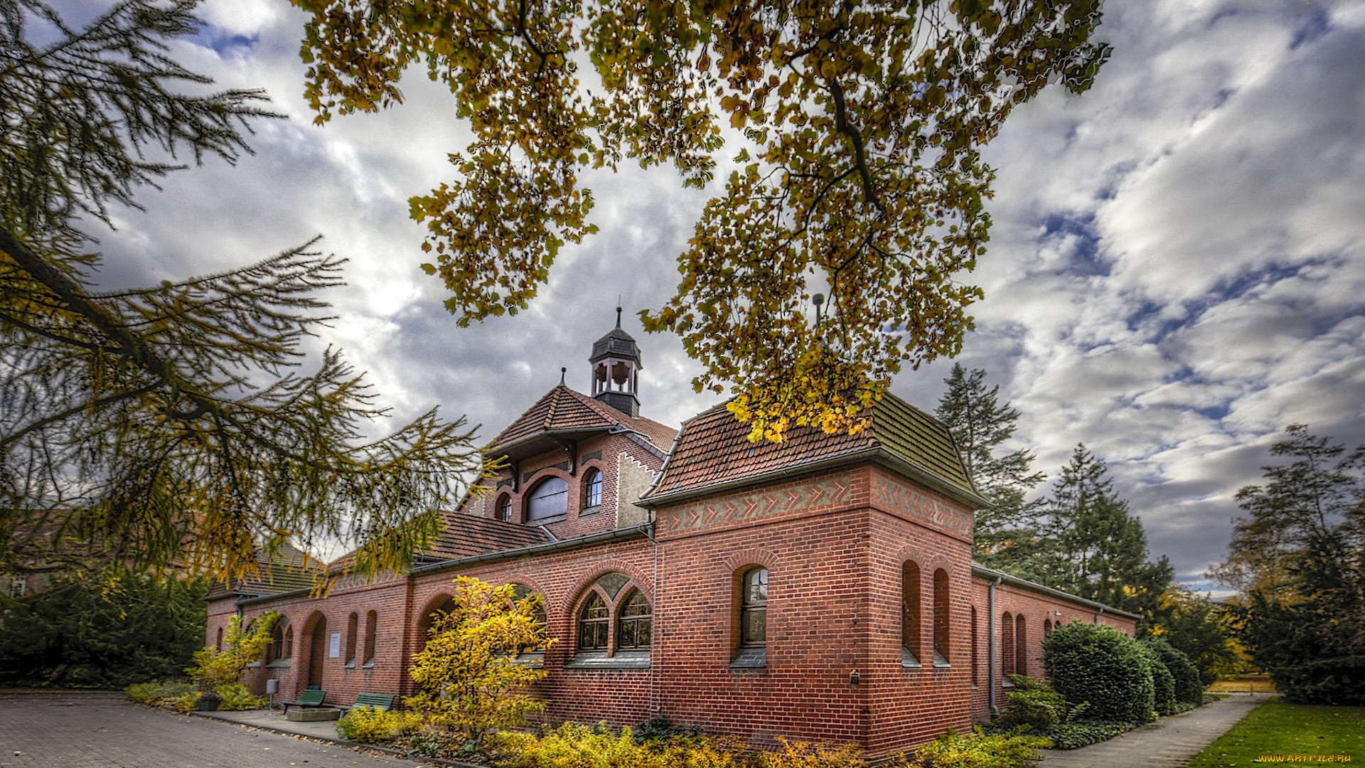 города, -, здания, , дома, простор