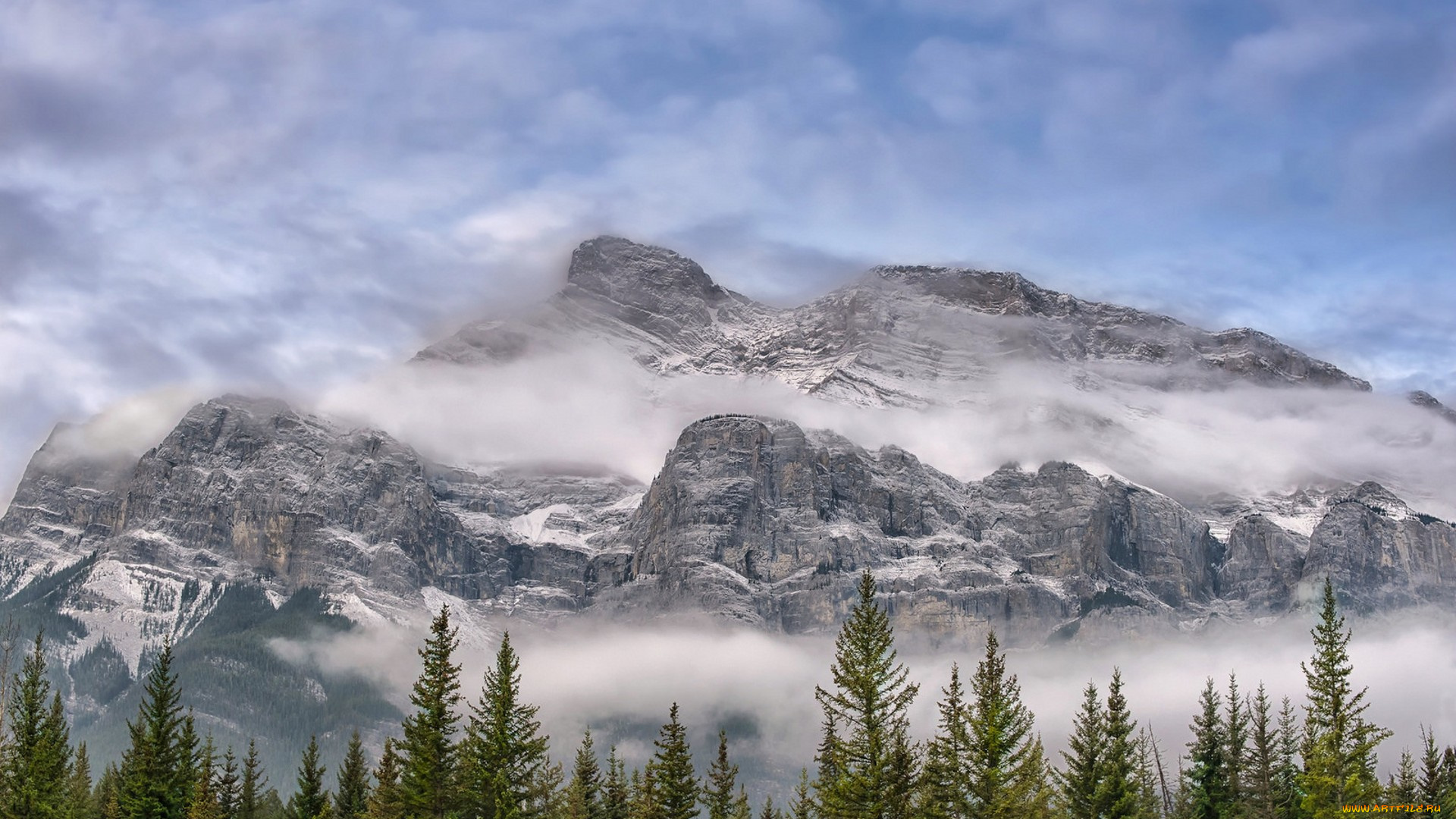 природа, горы, простор