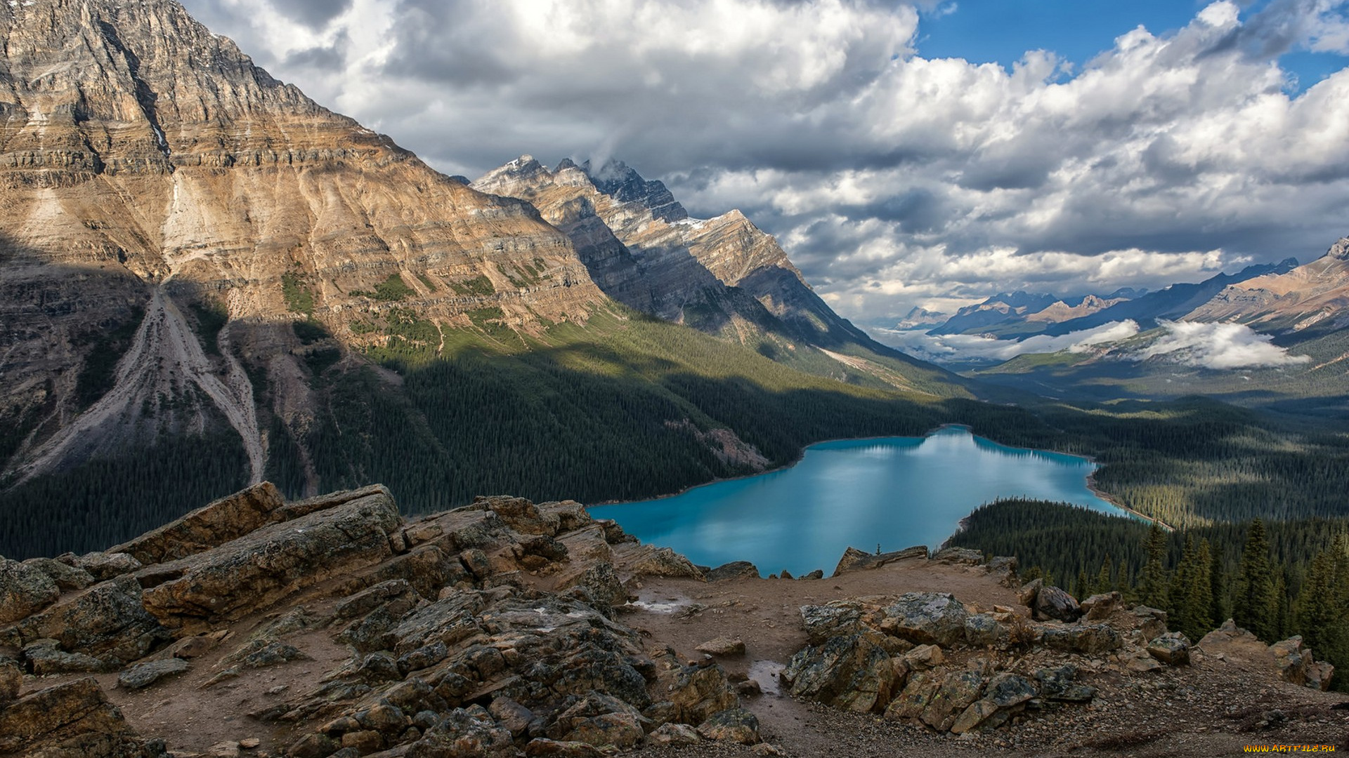 природа, горы, простор