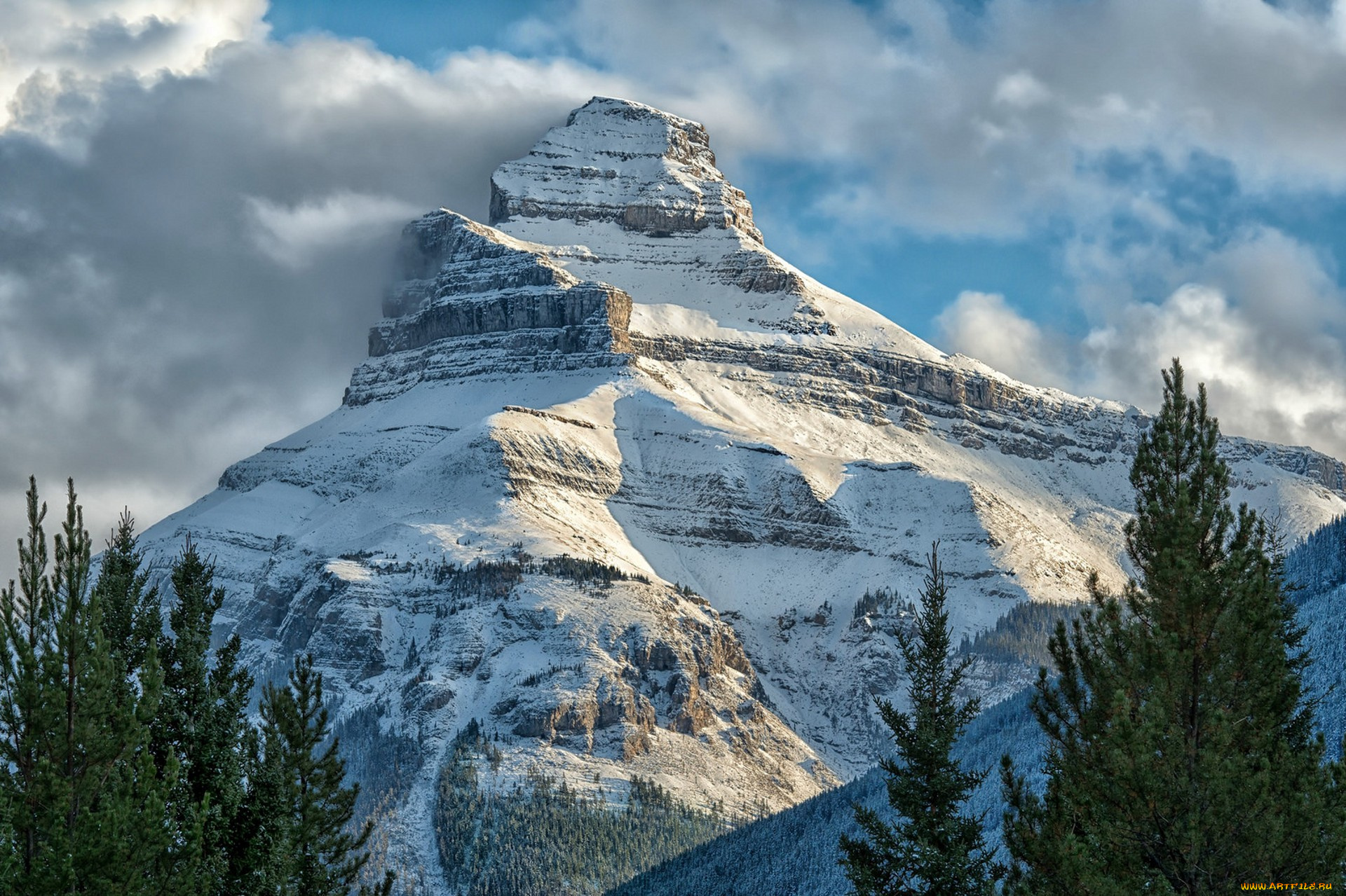 природа, горы, простор