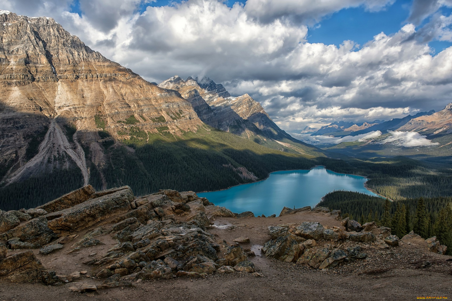 природа, горы, простор