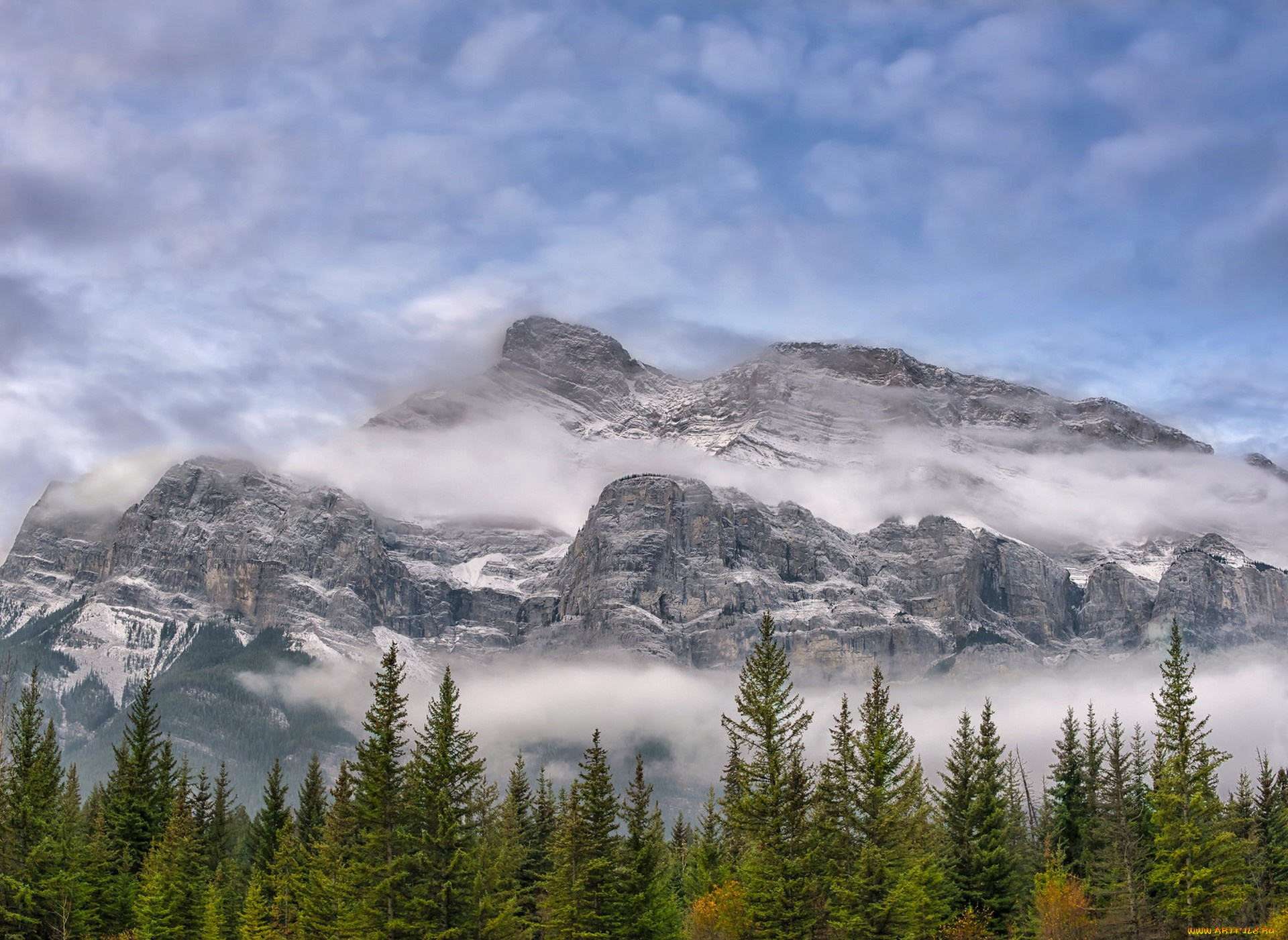 природа, горы, простор