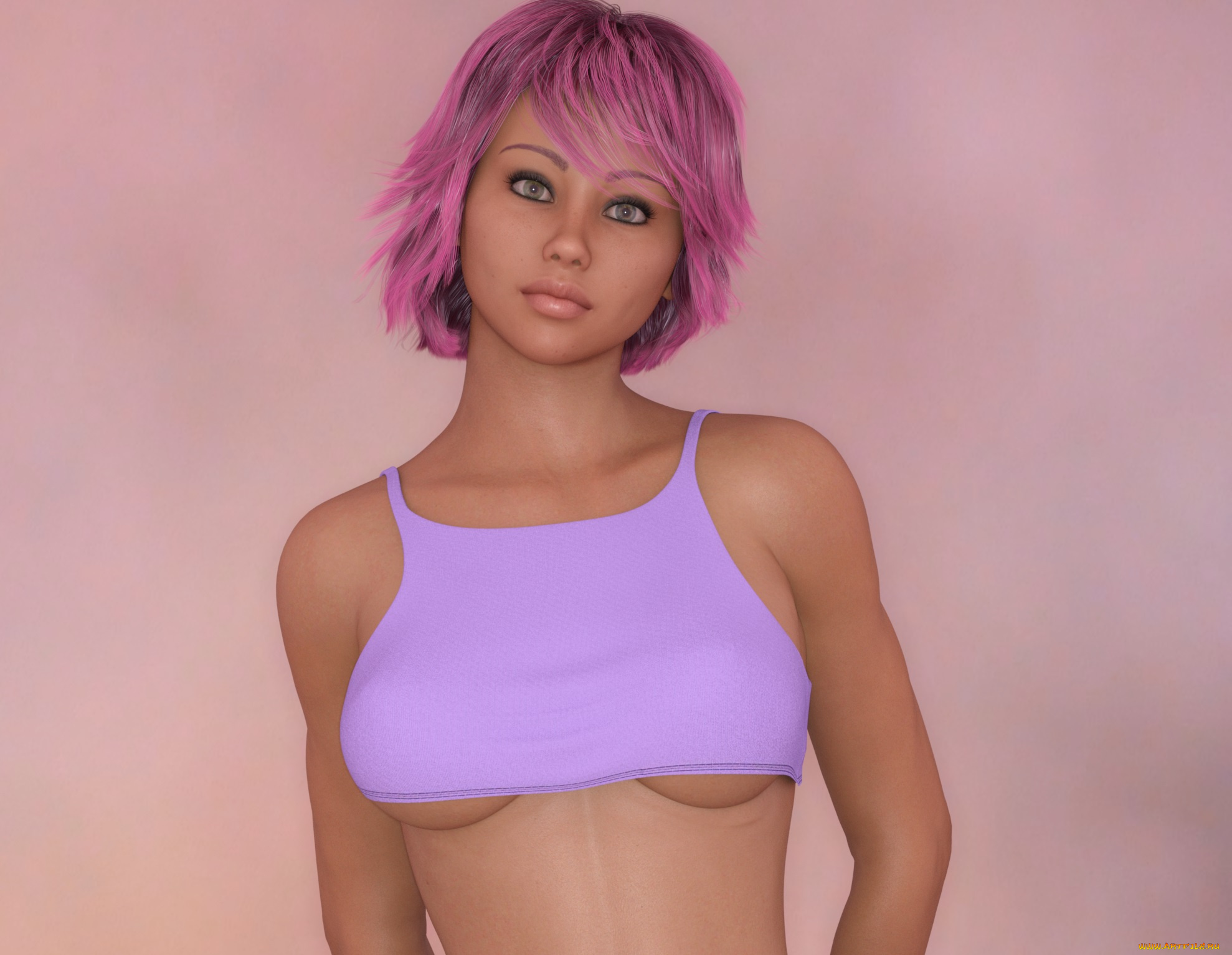 3д, графика, люди, , people, взгляд, девушка, фон