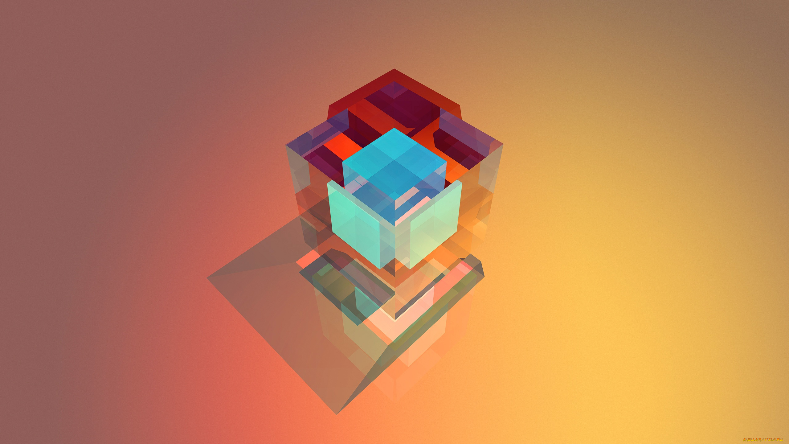 векторная, графика, -графика, , graphics, грань, куб, кубик, абстракция