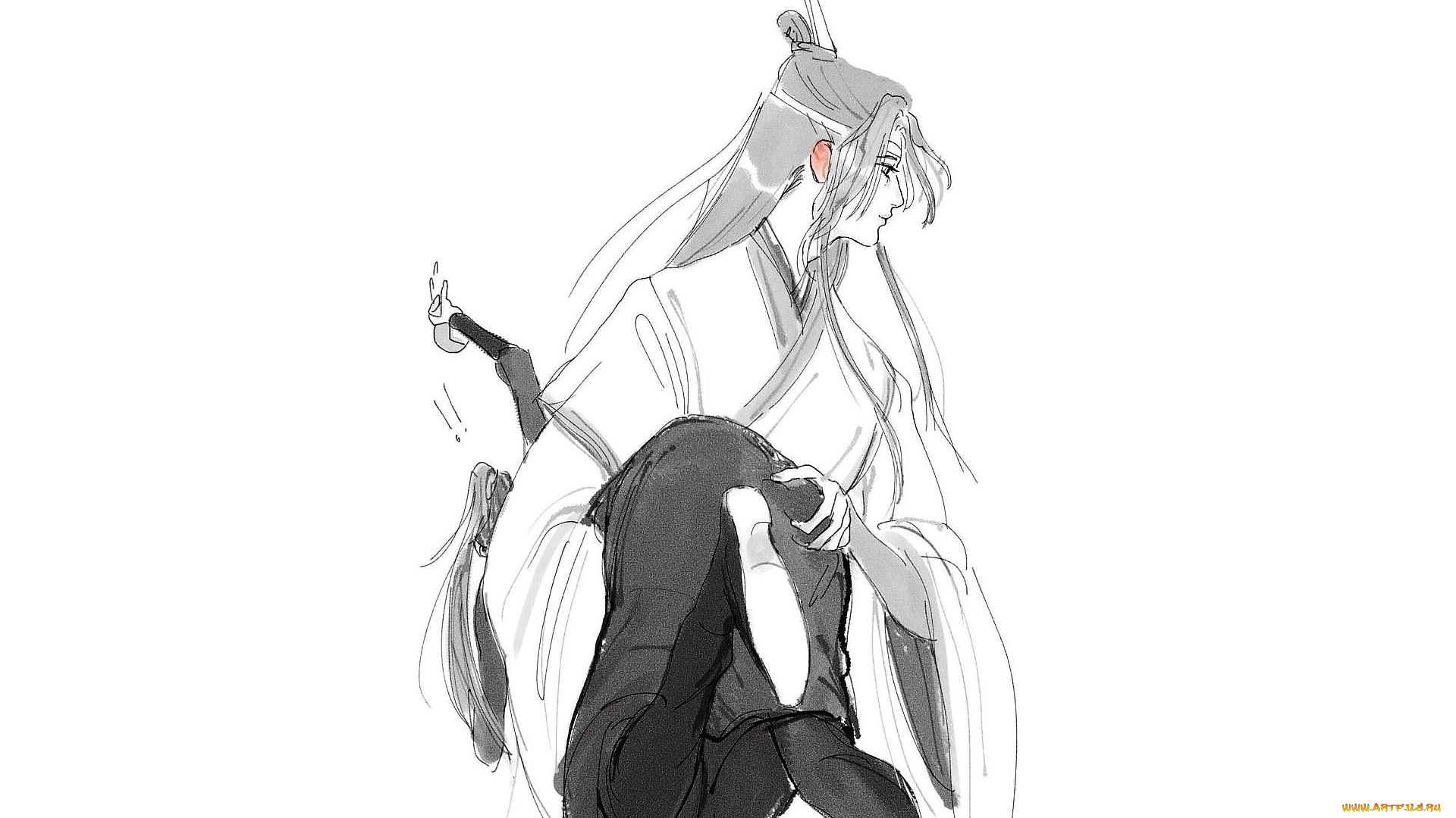 аниме, mo, dao, zu, shi, лань, ванцзи, вэй, усянь