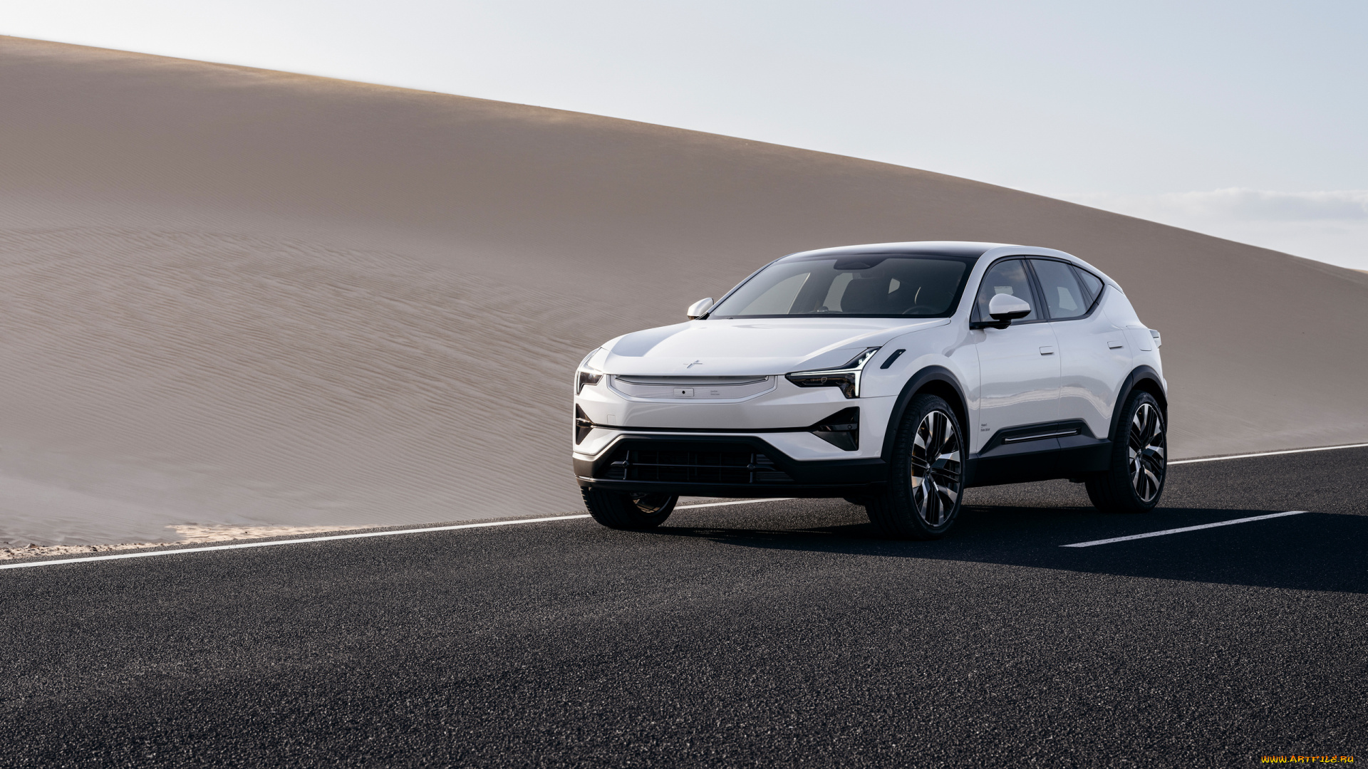 polestar, 3, 2023, автомобили, polestar, polestar3, 2023, белый, кроссовер, электрокар