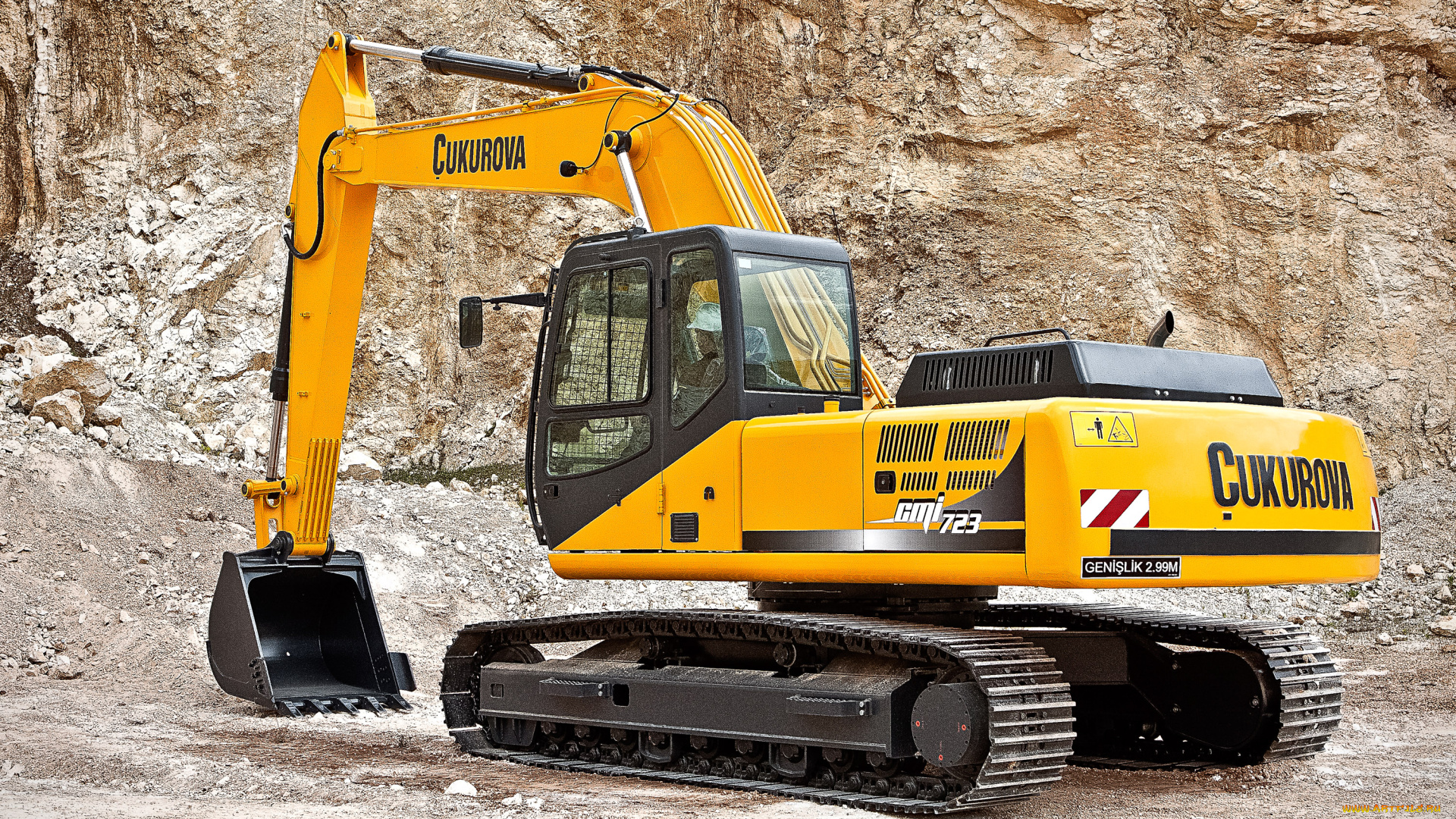техника, экскаваторы, cukurova