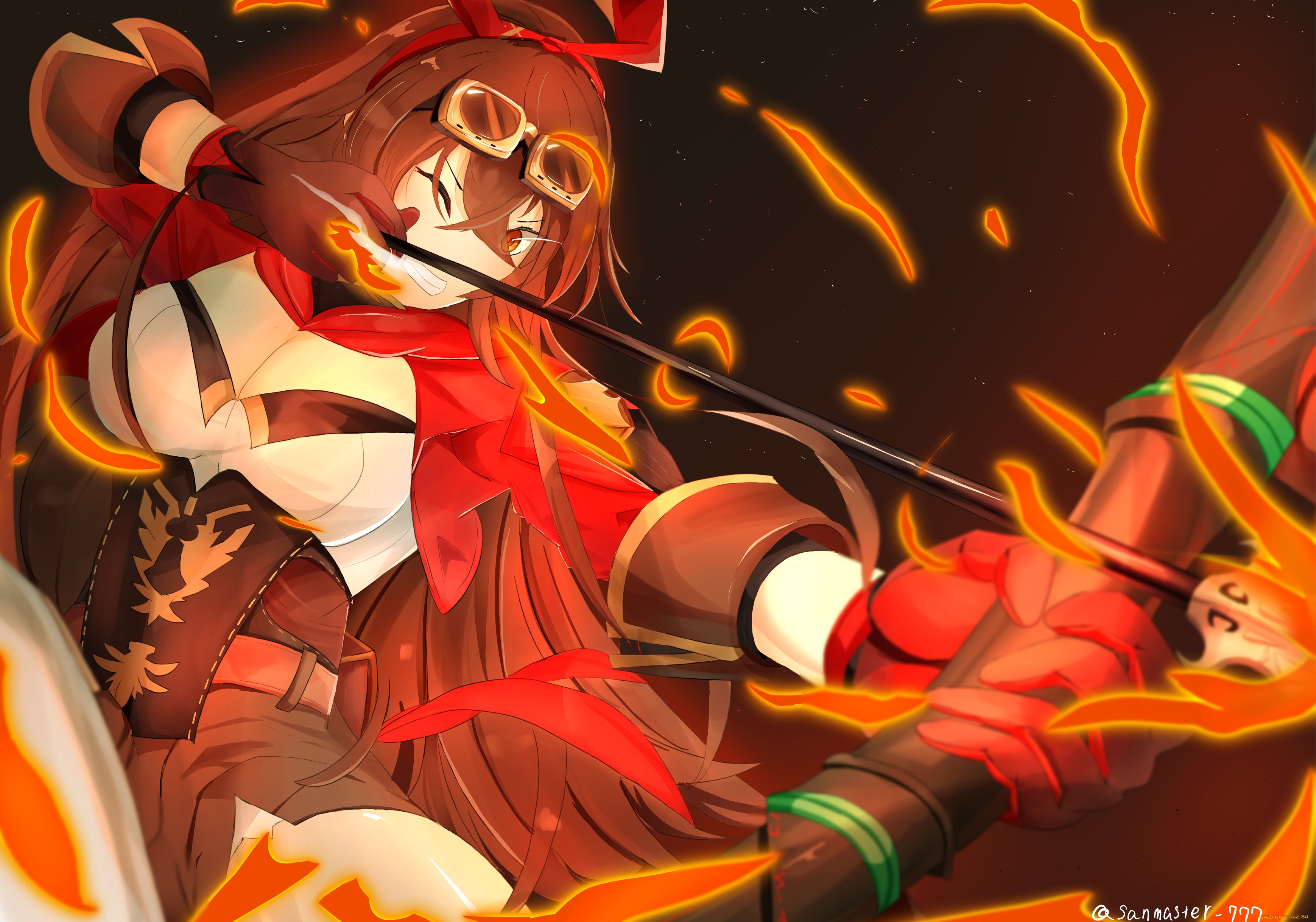 аниме, genshin, impact, genshin, impact