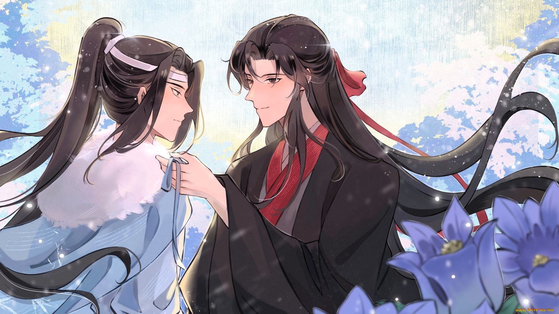 аниме, mo, dao, zu, shi, лань, ванцзи, вэй, усянь