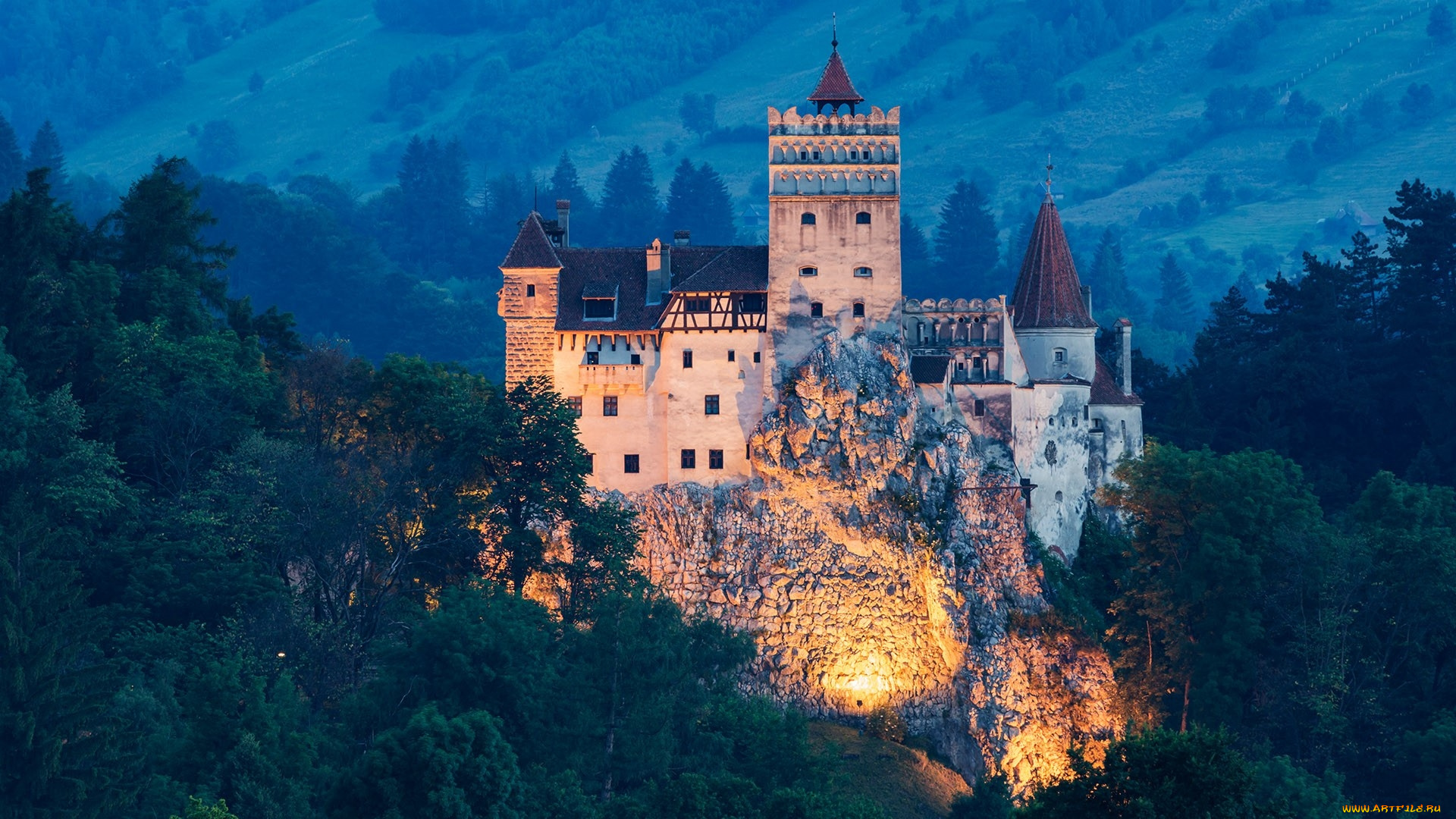 bran, castle, romania, города, -, дворцы, , замки, , крепости, bran, castle