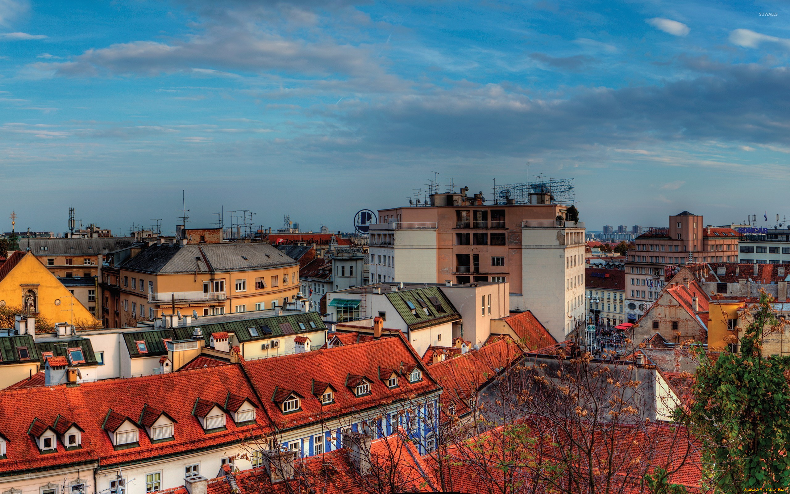 zagreb, croatia, города, -, столицы, государств