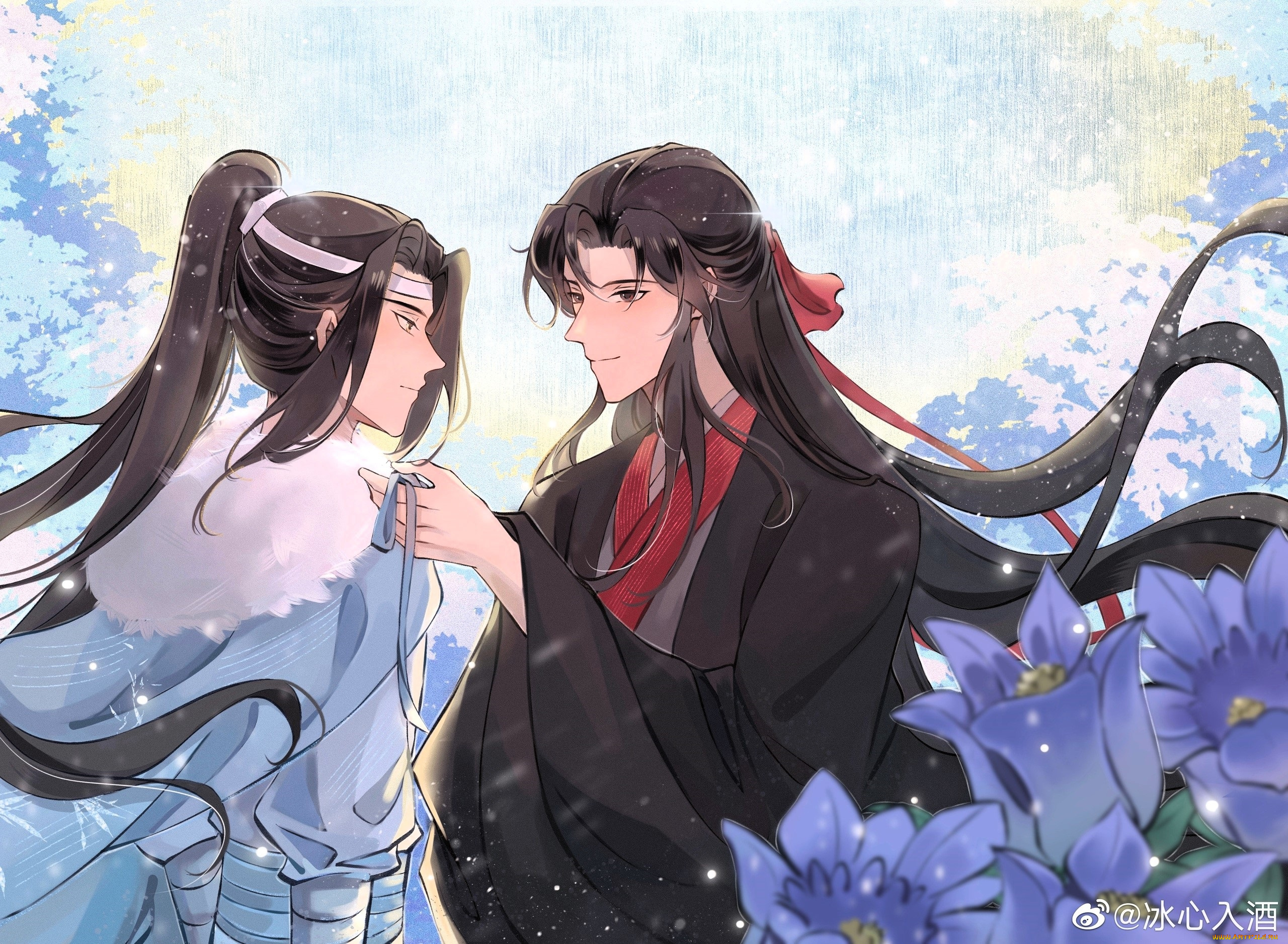 аниме, mo, dao, zu, shi, лань, ванцзи, вэй, усянь