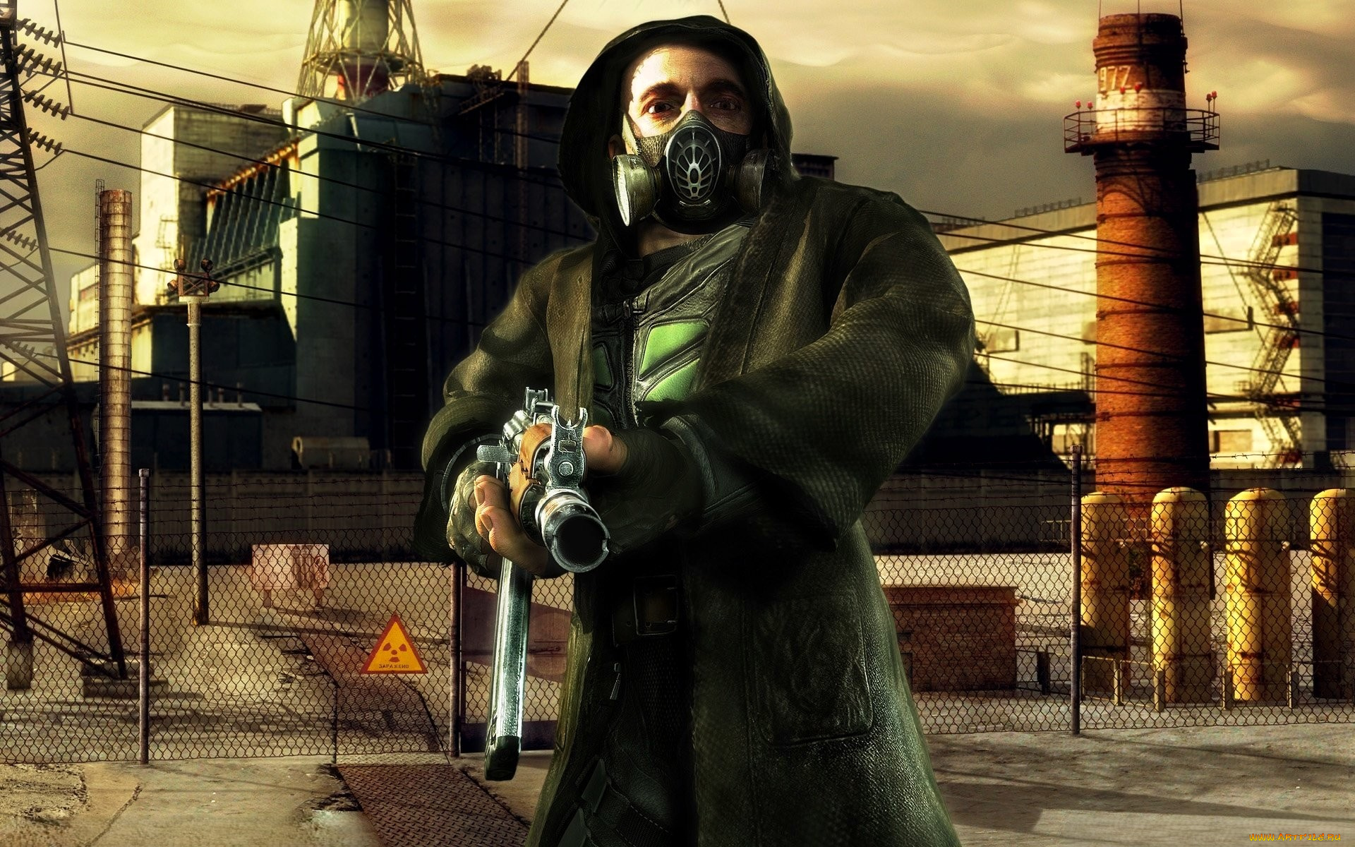 видео, игры, , shadow, of, chernobyl, сталкер, оружие, маска, чернобыль, станция