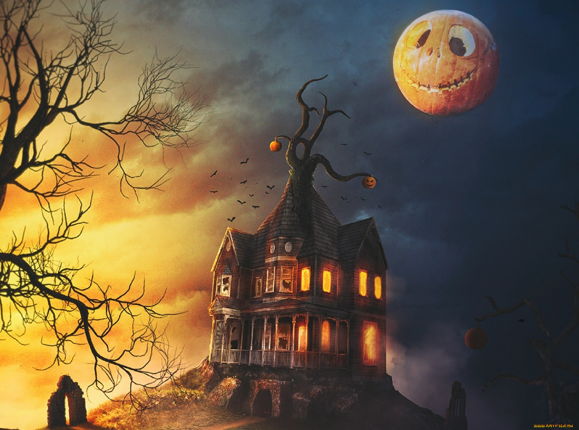 праздничные, хэллоуин