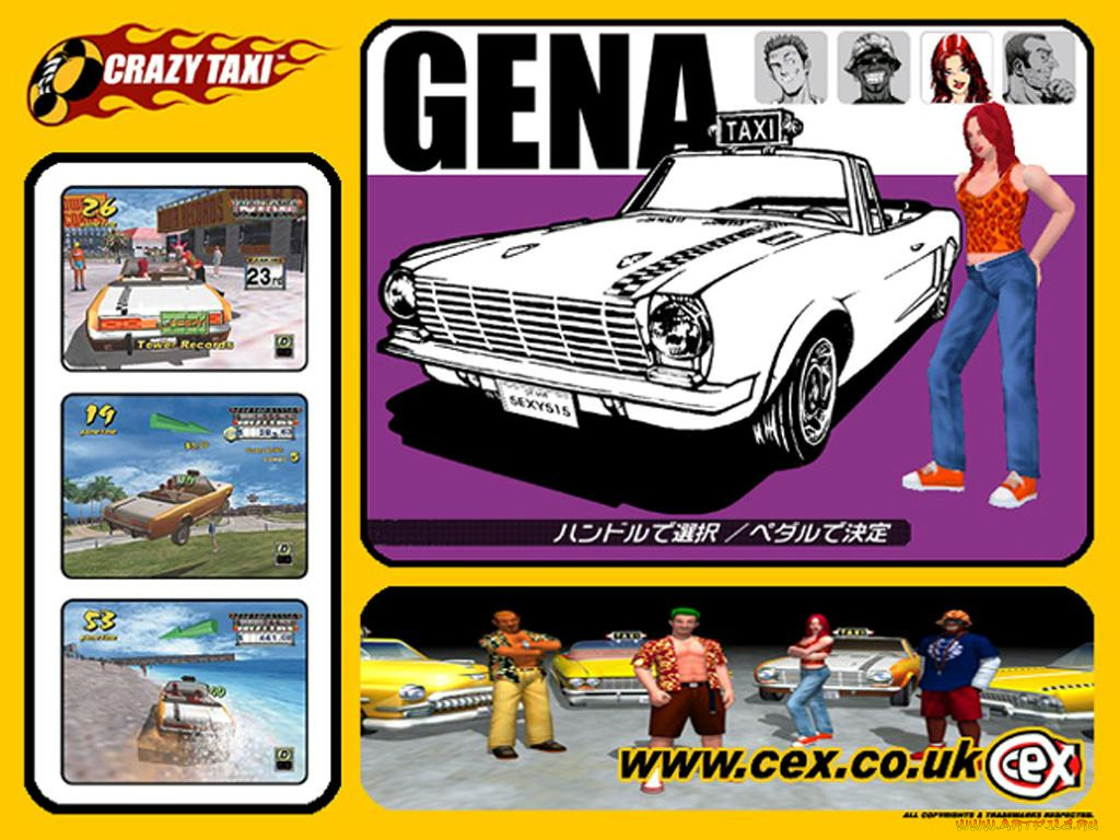 crazy, taxi, видео, игры