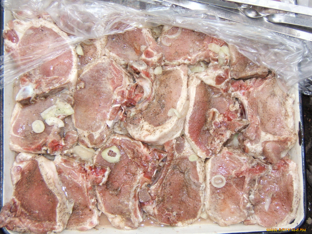 мясом, наружу, еда, мясные, блюда