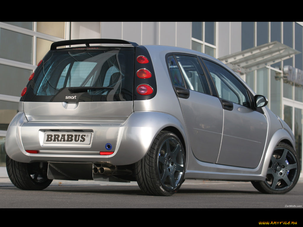 smart, forfour, brabus, concept, автомобили