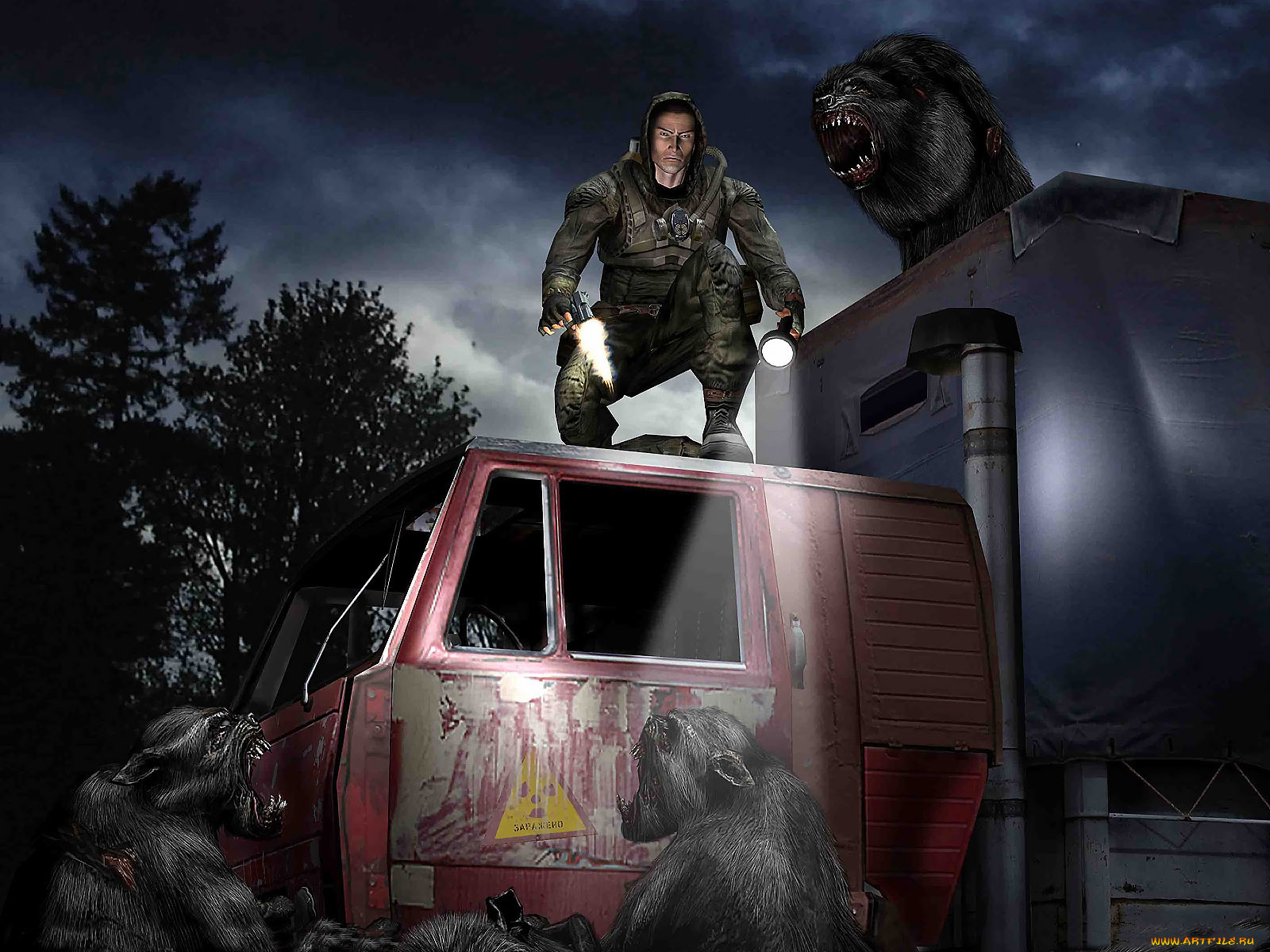 видео, игры, shadow, of, chernobyl