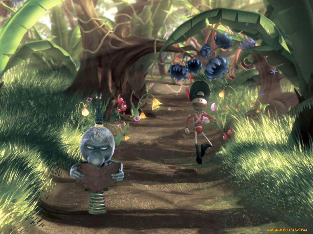 волшебное, путешествие, мультфильмы, the, magic, roundabout