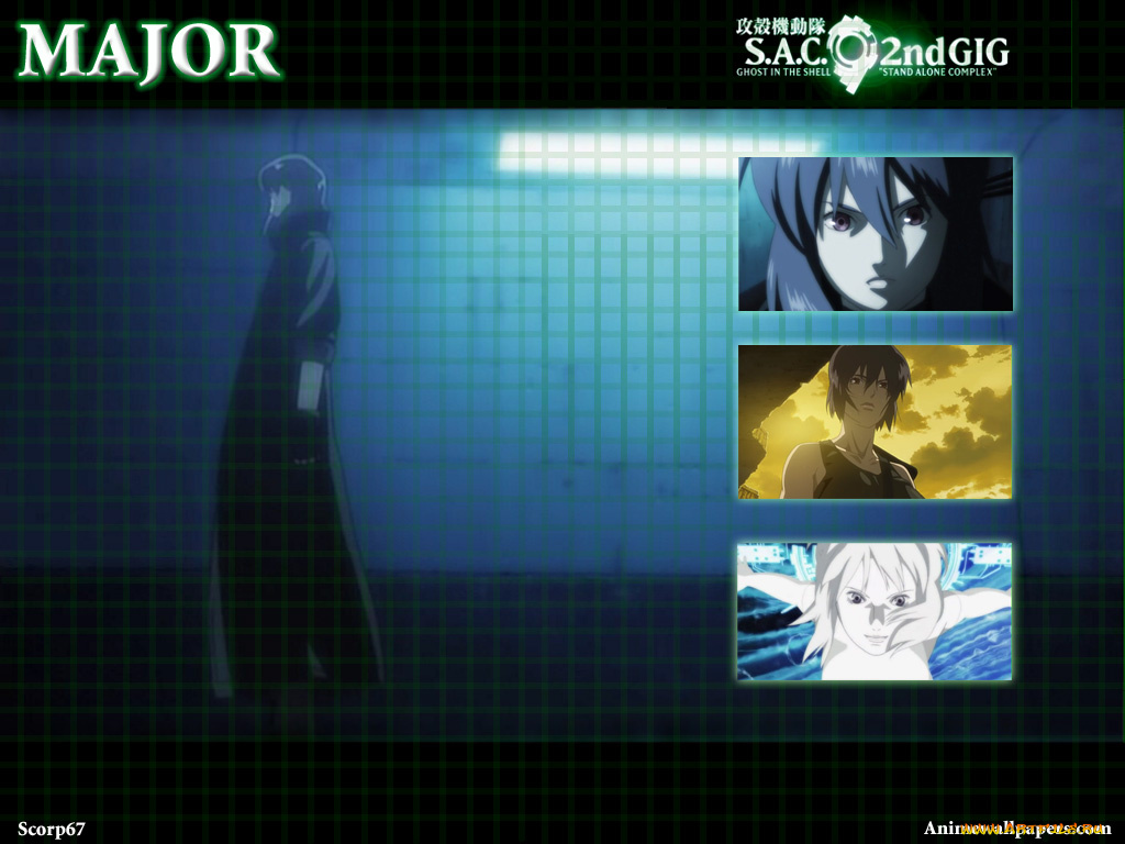 аниме, ghost, in, the, shell