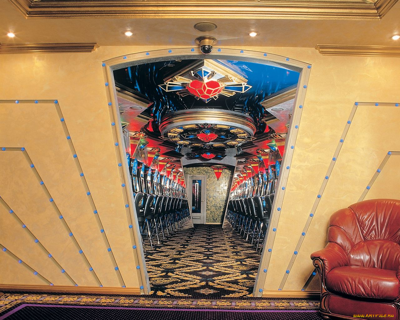 интерьер, казино, торгово, развлекательные, центры